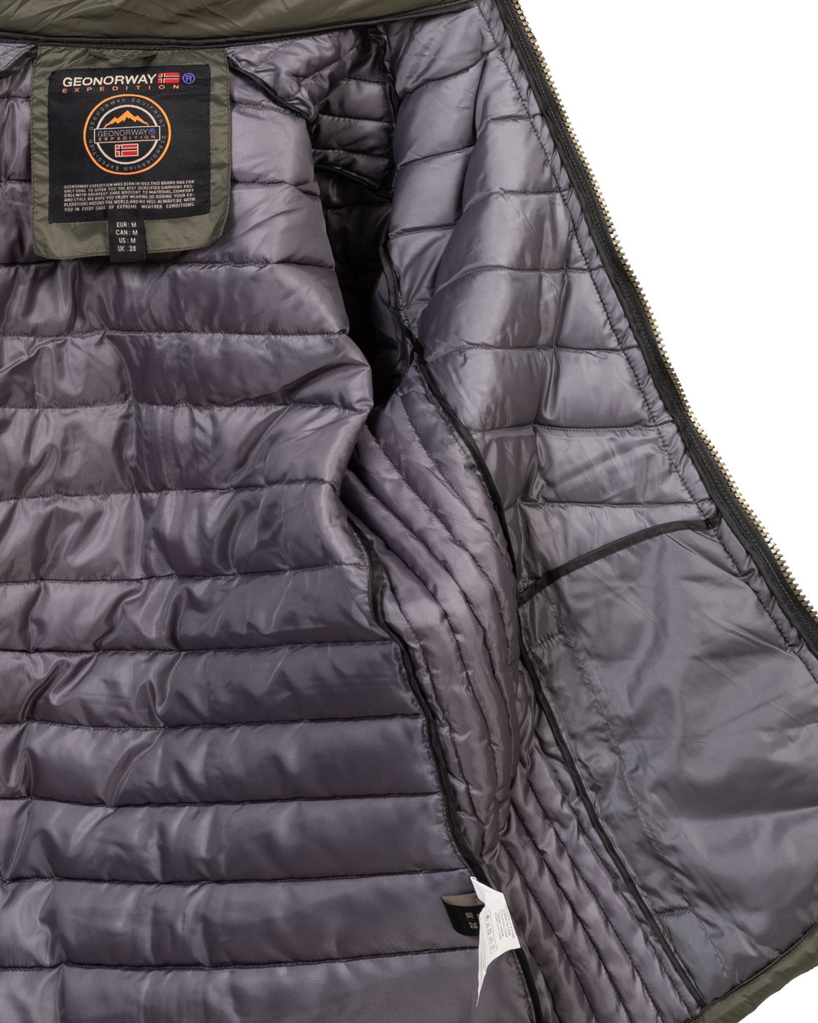 Geographical Norway Steppjacke Herren Herbst Winter Jacke Übergangsjacke Steppjacke Jacke Leicht