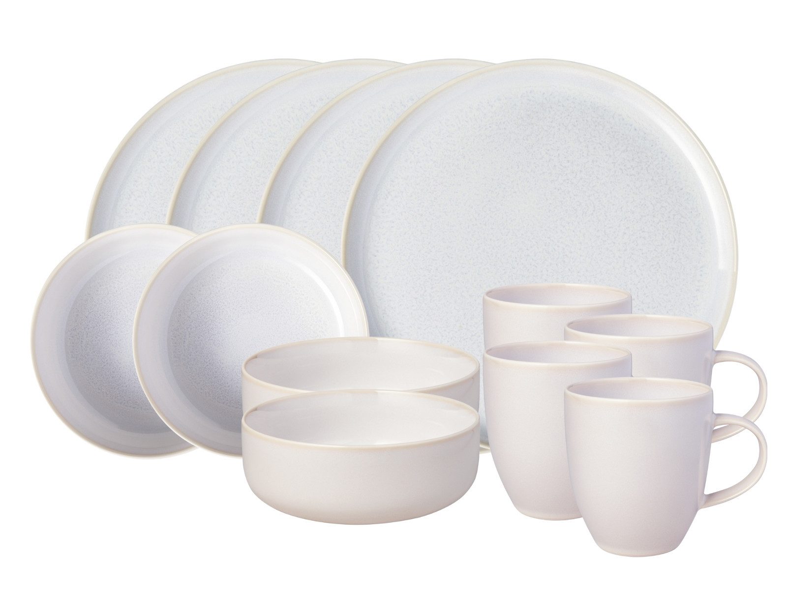 like. by Villeroy & Boch Frühstücks-Set Crafted Cotton Frühstücksset 12tlg