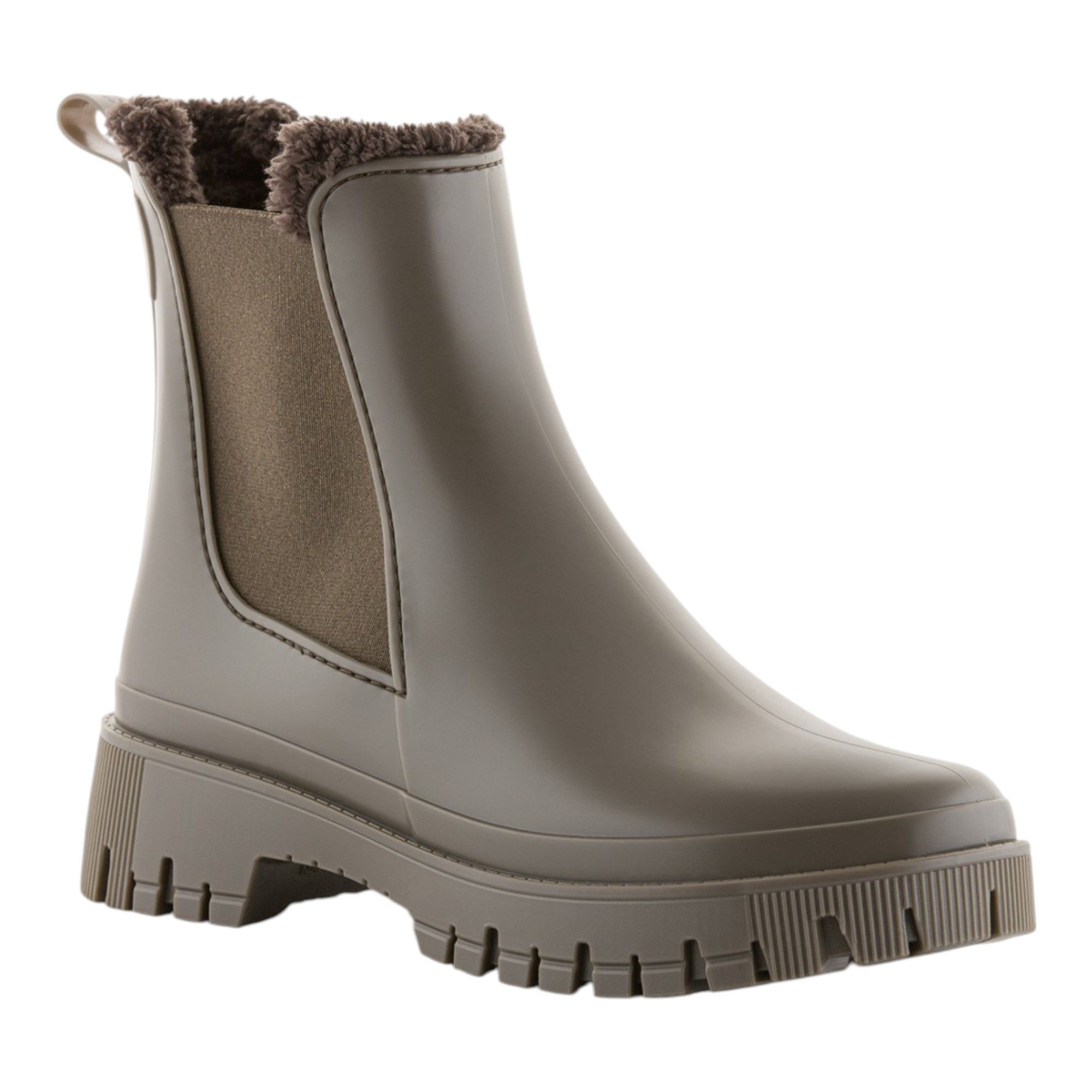 Lemon Jelly Gummistiefel Wren (gefütteter Chelseaboot) matt woodland grün Damen Sneaker