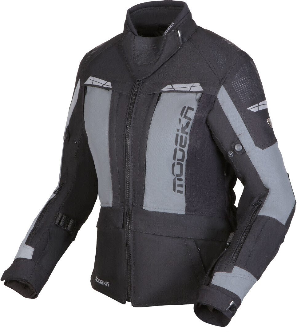 Modeka Motorradjacke Hydron wasserdichte Damen Motorrad Textiljacke (wasserdicht) wasserdicht,herausnehmbare Membrane