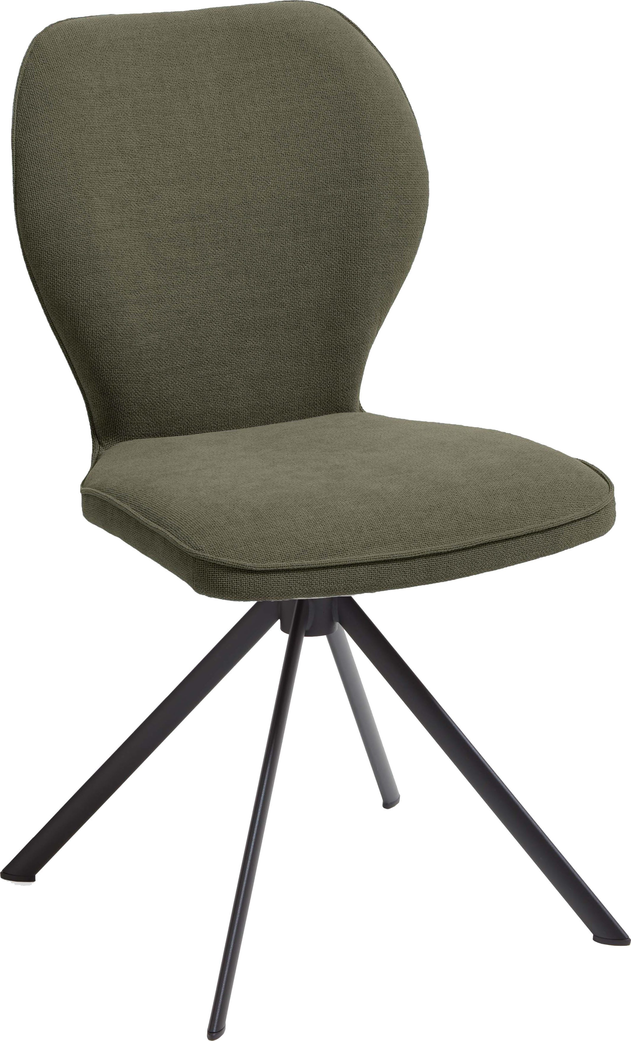 NIEHOFF SITZMÖBEL Schalenstuhl Colorado, Drehfunktion und Rückstellung, 100% recycelten PET-Flaschen, 2er Set