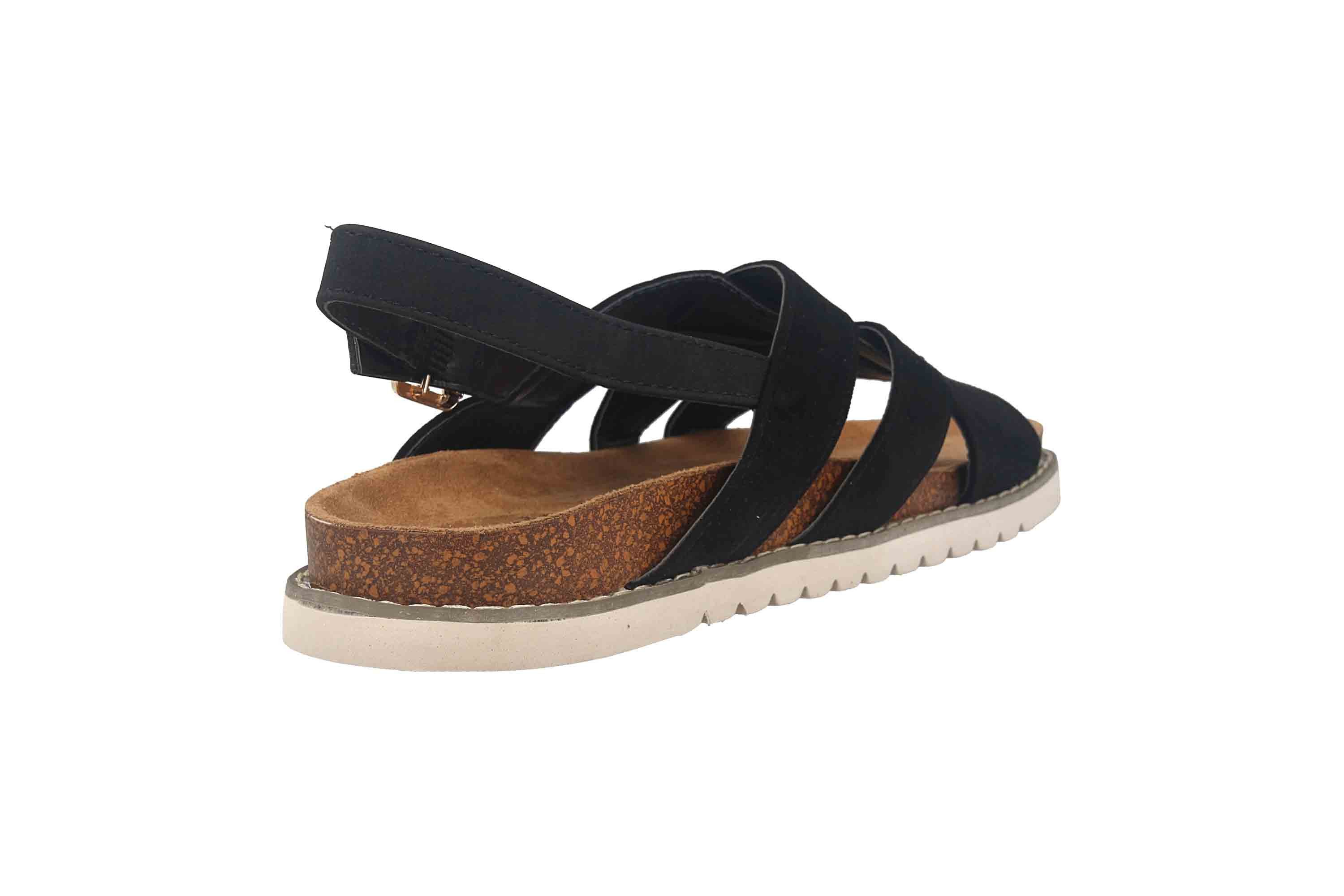 LadyPepp 2TT1050801 Black Velcro Sandale