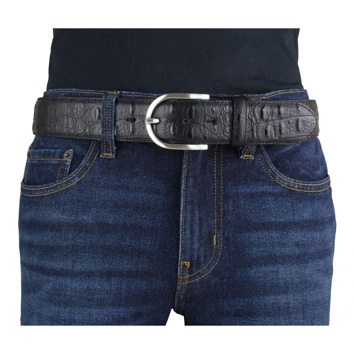 BELTINGER Ledergürtel Damen-Gürtel mit Krokoprägung 4 günstig online kaufen