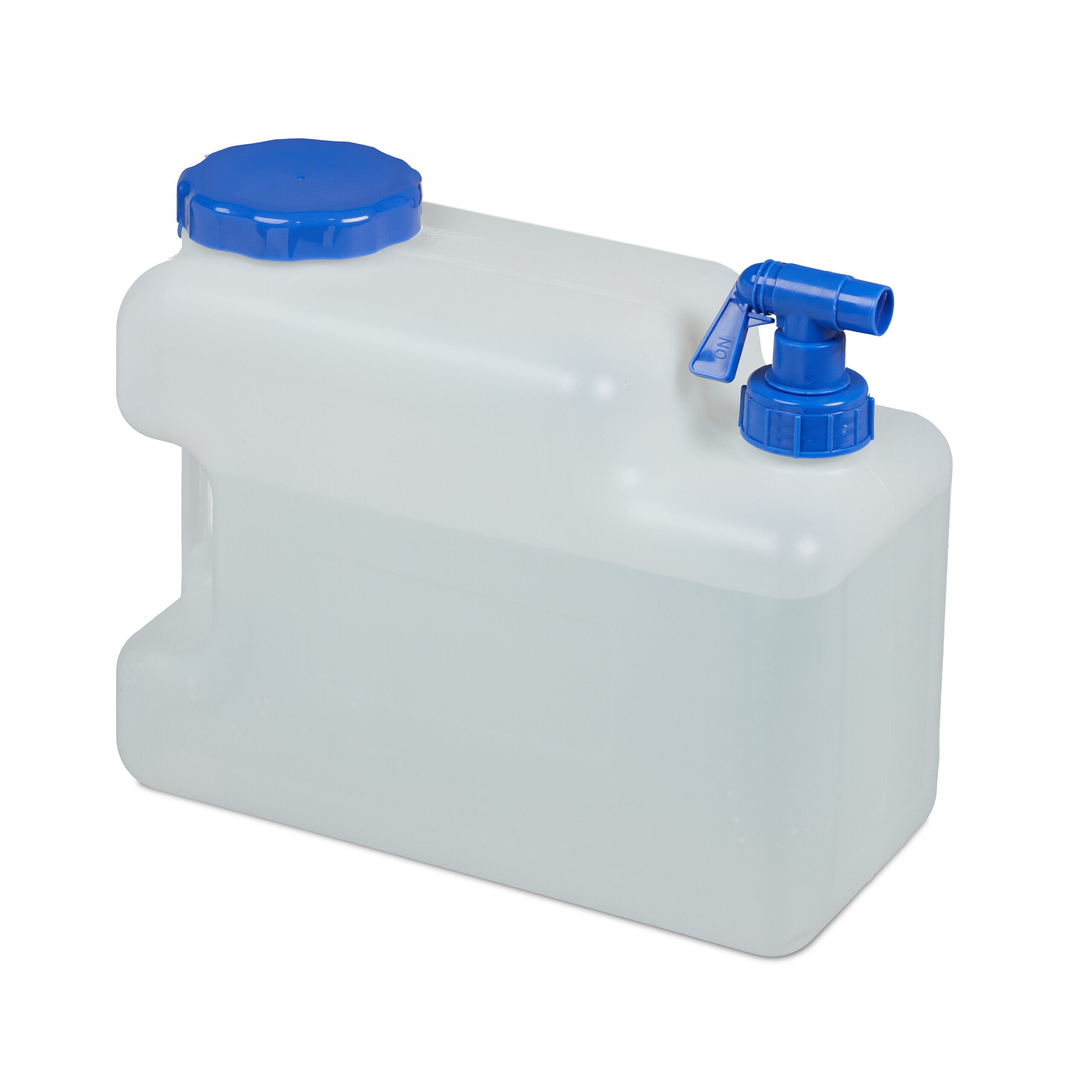 relaxdays Wassertank Wasserkanister mit Hahn (1 St), 12 Liter