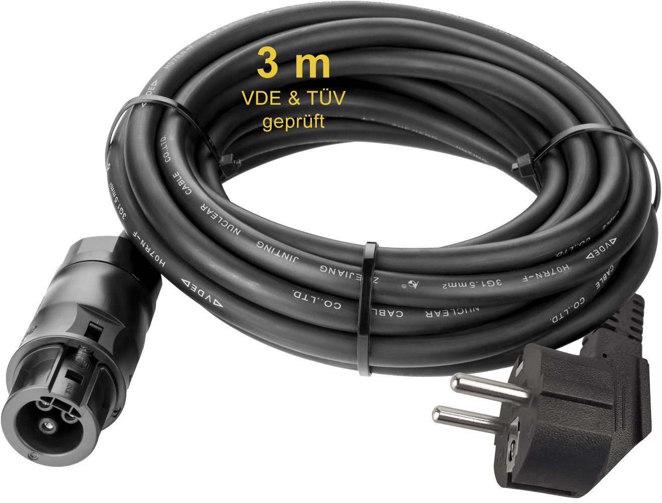 avoltik 3-15 Meter Betteri BC01 Schuko Adapter Solar Электропровод PV Steckdose Netz Solarkabel, (3 cm), 3-15 Meter Betteri BC01 Schuko Adapter Solar Электропровод PV Steckdose Netz