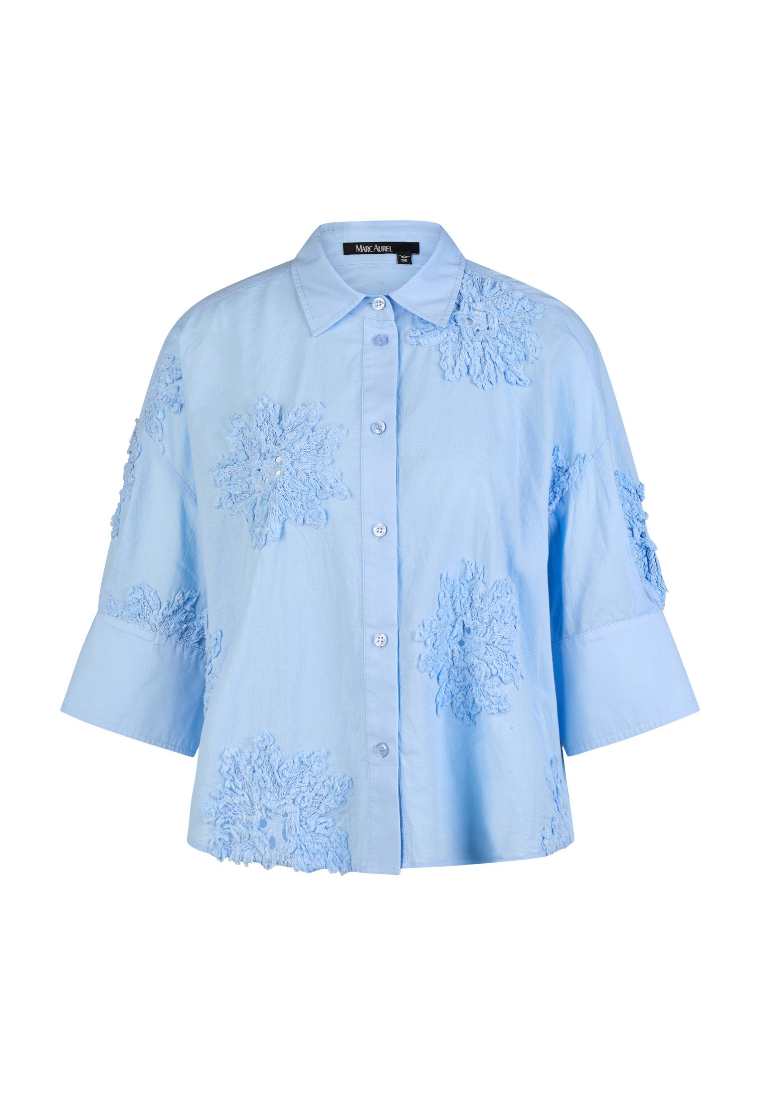 MARC AUREL Kurzarmbluse