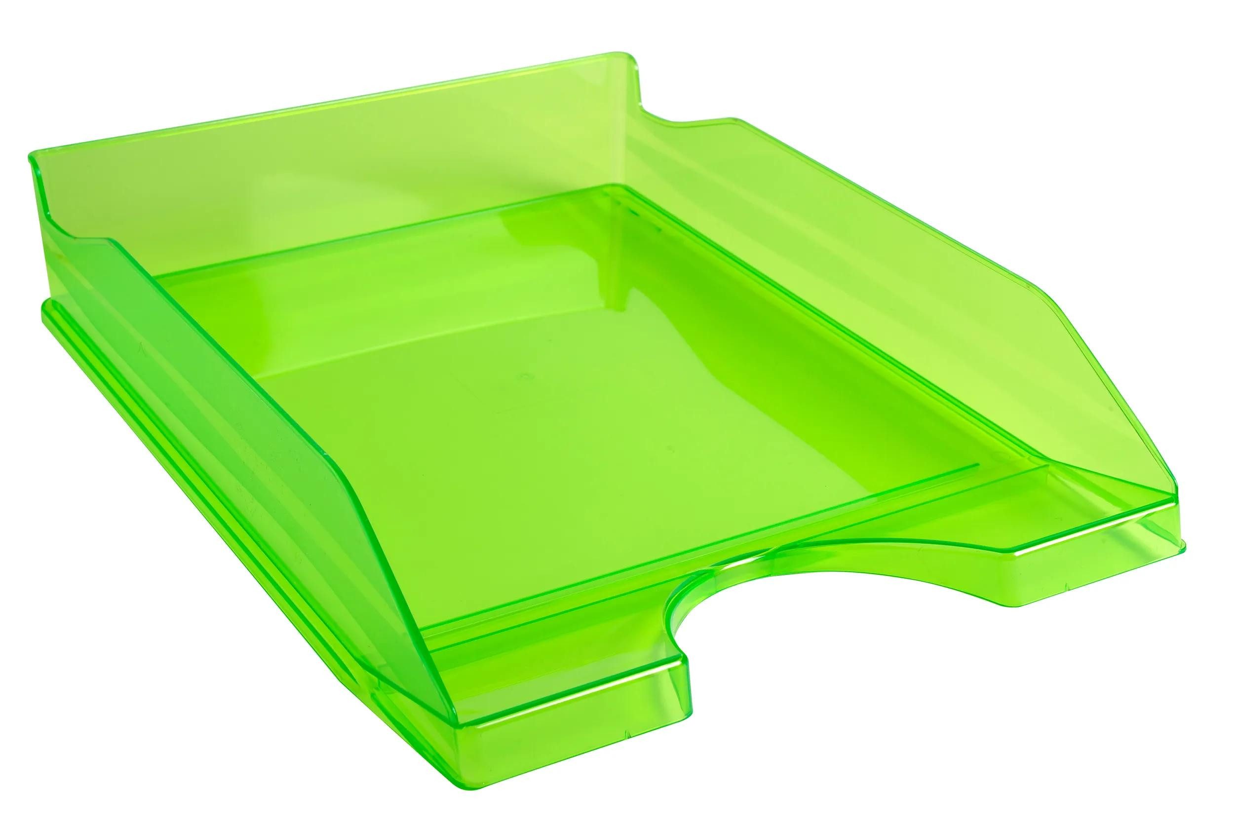 EXACOMPTA Briefablage 10x Briefablage Ecotray, Linicolor - Apfelgrün - 12397D, Briefkörbe