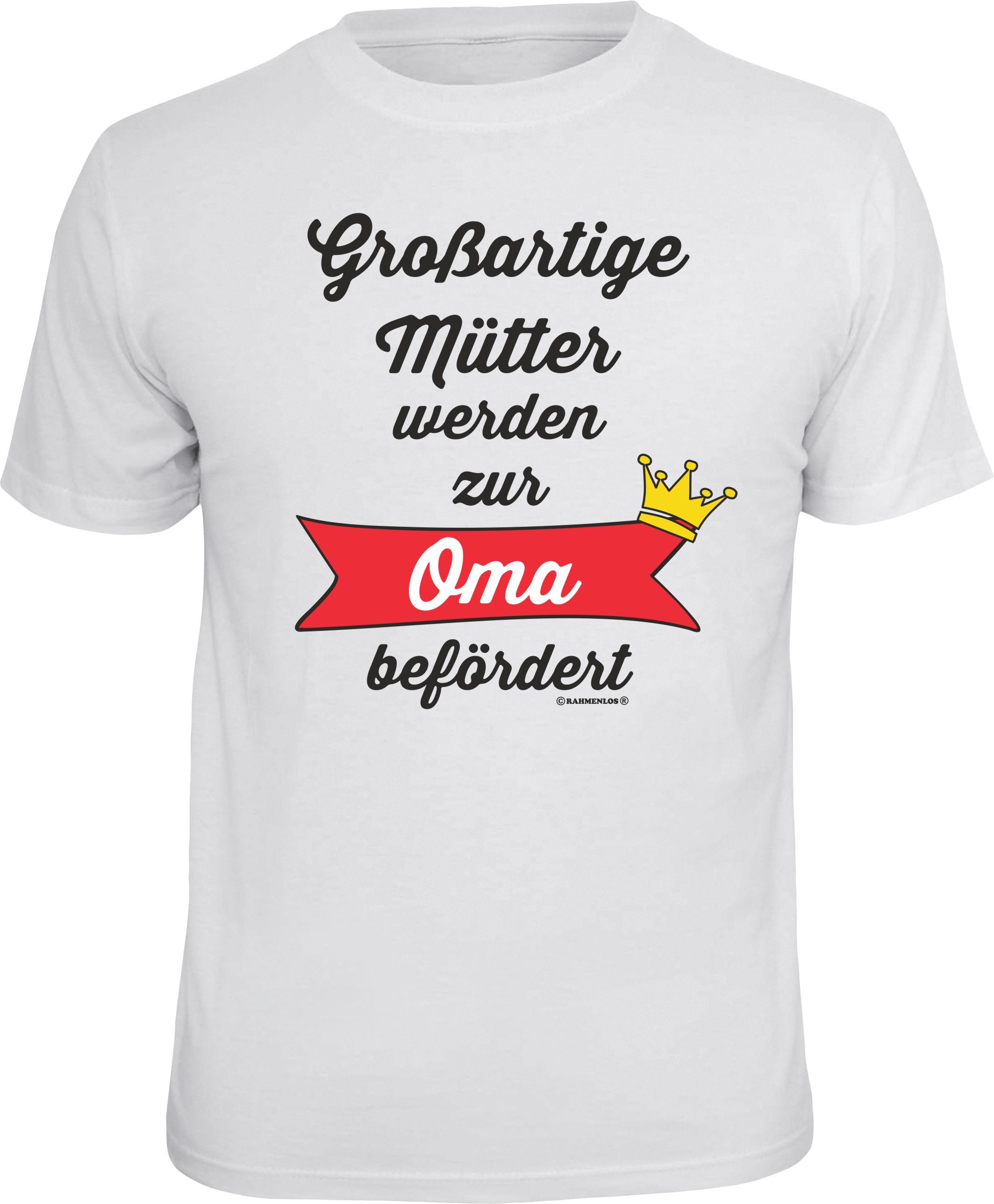 T-Shirt als Geschenk für Omas - Großartige Mütter werden ...