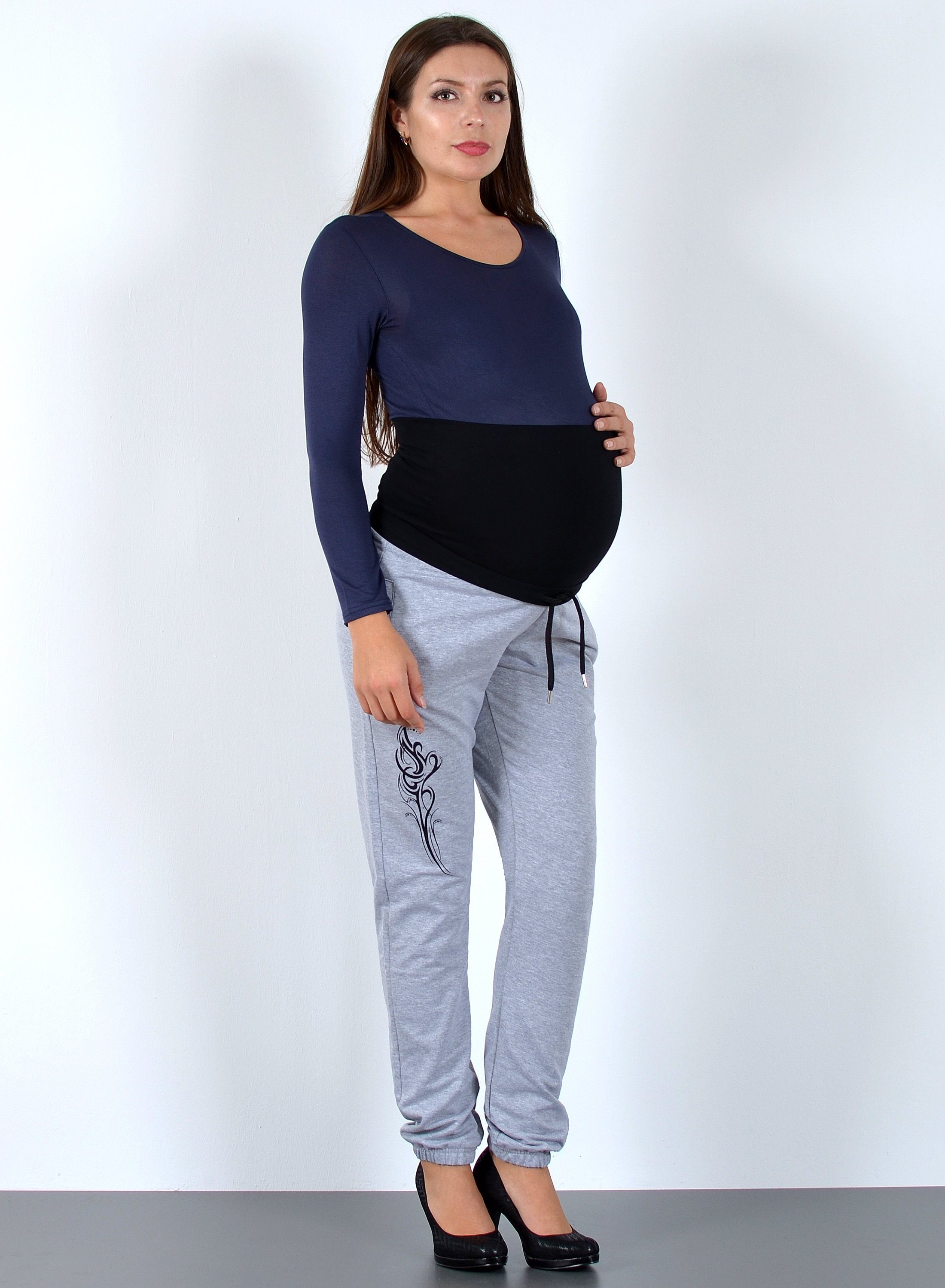 ESRA Stretch-Umstandshose Damen Schwangerschaftshose Umstandshose J480-Umst günstig online kaufen