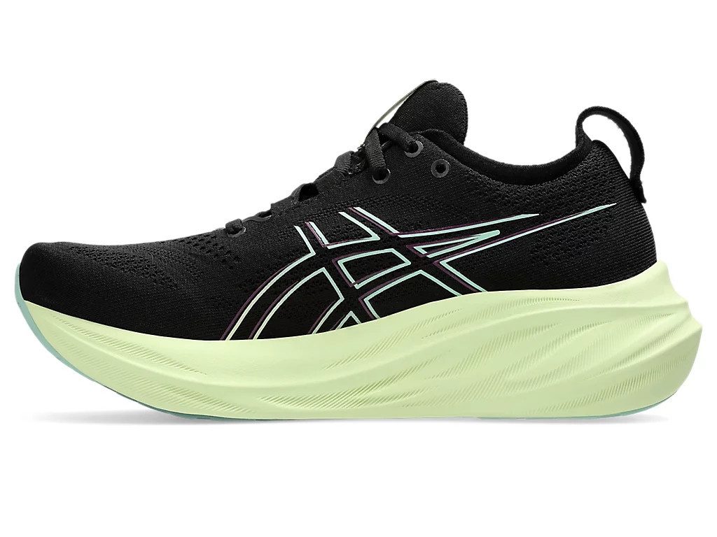 Asics GEL-NIMBUS 26 BLACK/COOL MATCHA Laufschuh günstig online kaufen
