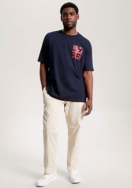 Tommy Hilfiger Big & Tall T-Shirt BT-CHEST PRINT TEE-B