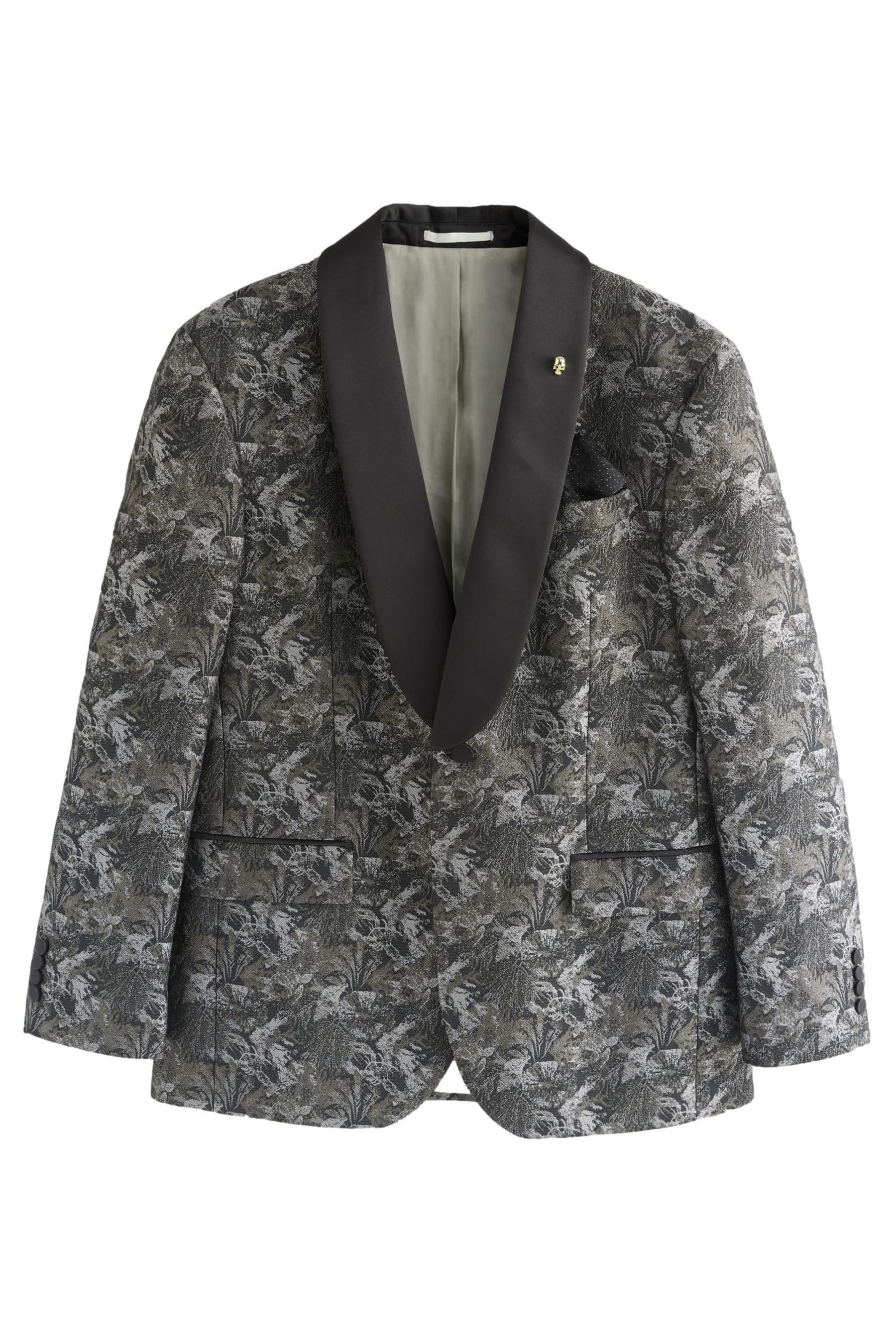 Next Sakko Regular Fit Smokingsakko mit Gobelin-Design (1-tlg)