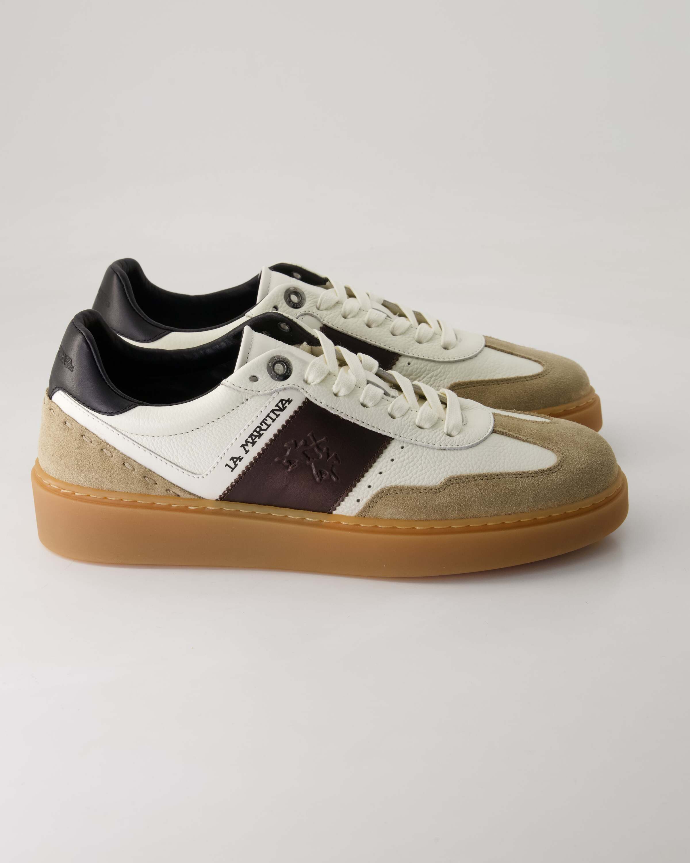 La Martina Lfm252.031.Ae0.Af Sneaker Obermaterial: Leder und Leder günstig online kaufen