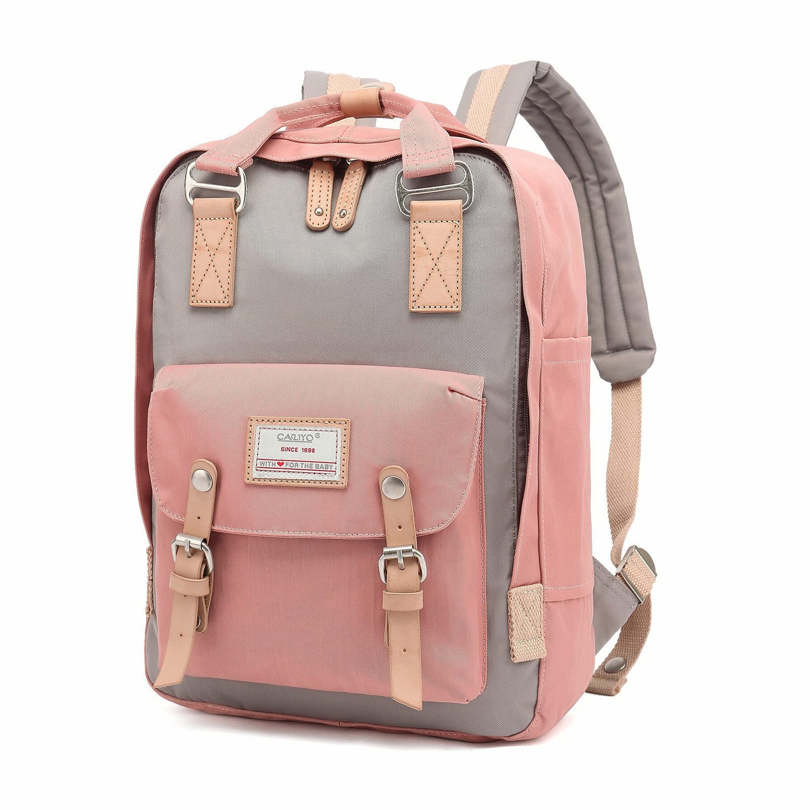 TAN.TOMI Schulrucksack Rucksack für Schule, Arbeit und Freizeit. Tagesrucksack für Teenager, Daypack Rucksack Damen Herren- Anti Diebstahl Tasche