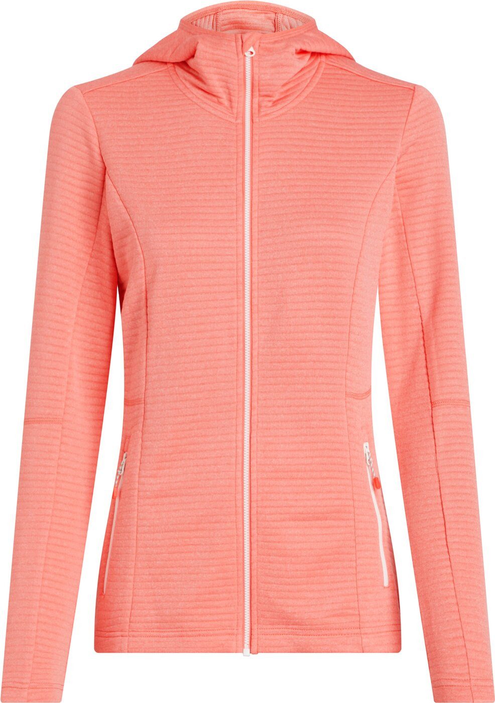 Fleecejacke Da.-Unterjacke Aami wms 985 MELANGE/RED LIGH