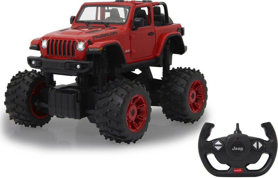 Jamara RC-Auto BigWheel 1:14 - 2,4 GHz, rot, Ferngesteuertes Auto »BigWheel  1:14 - 2,4 GHz, rot«