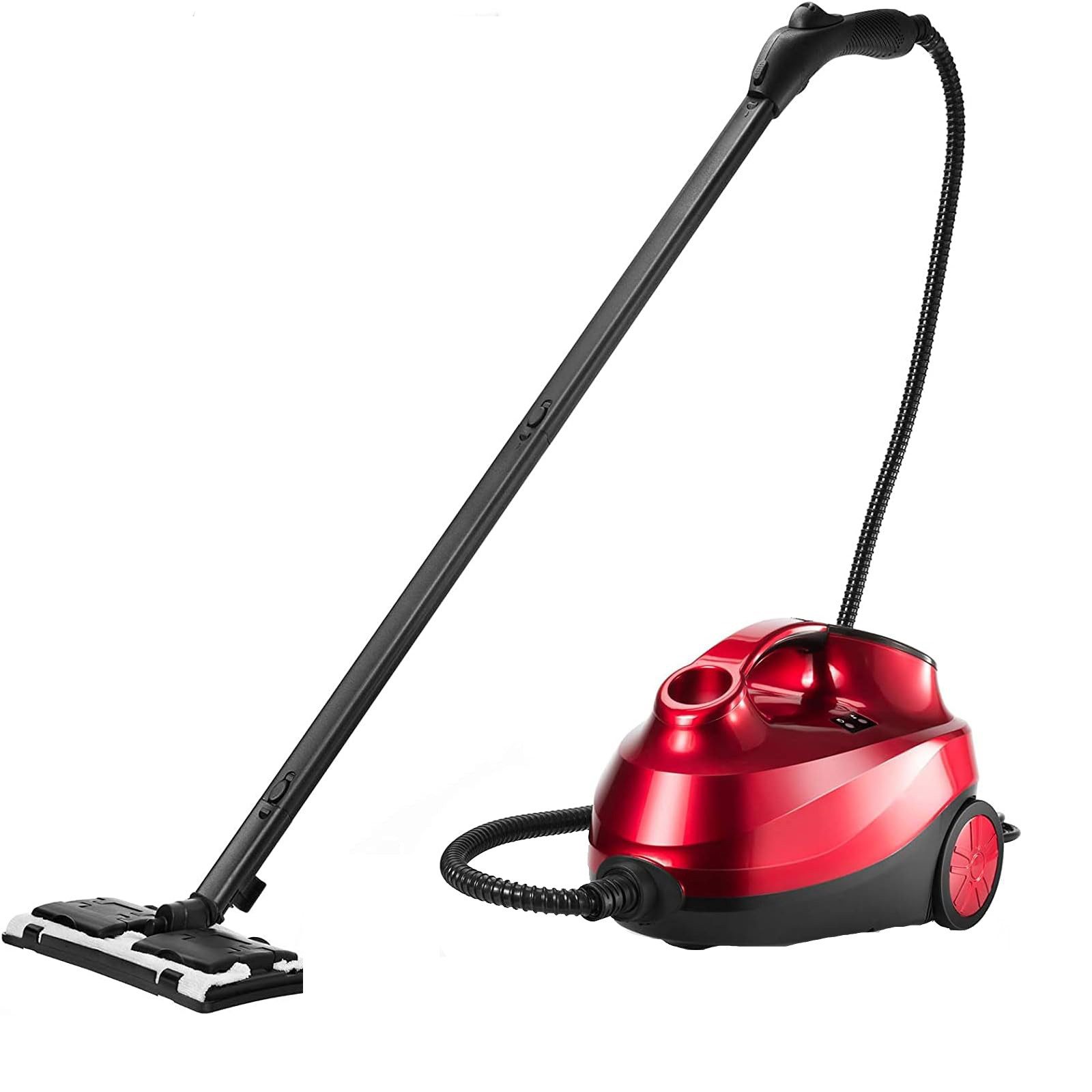 KOMFOTTEU Dampfreiniger Mehrzweck, 2000 W, 1,5 L, bis zu 108 ℃, für Boden & Teppich