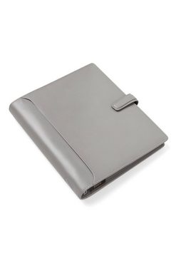 Filofax Terminplaner Organiser Lockwood A5 Concrete grau, Leder