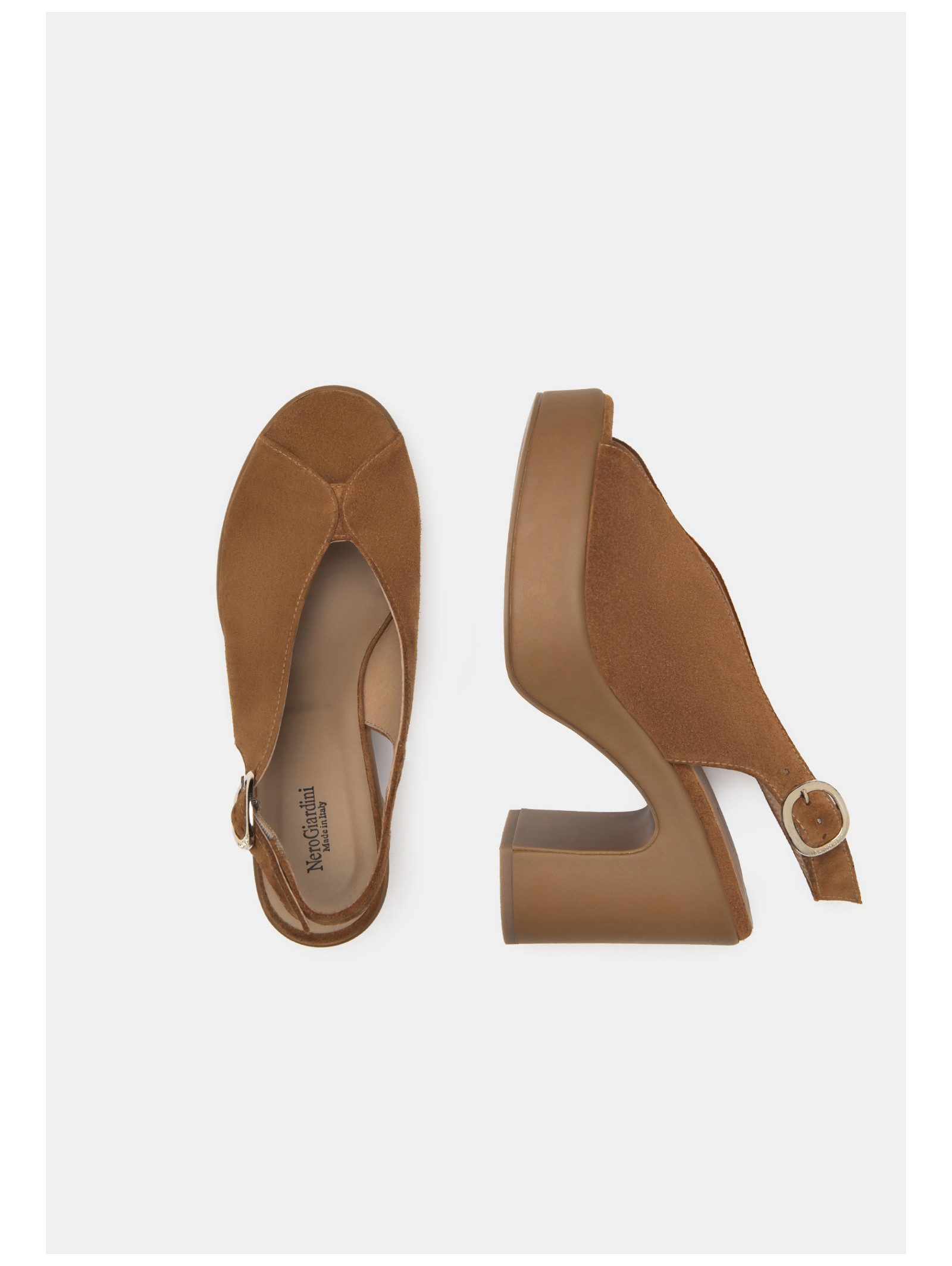 Nero Giardini Nero Giardini Pumps Veloursleder Peeptoepumps