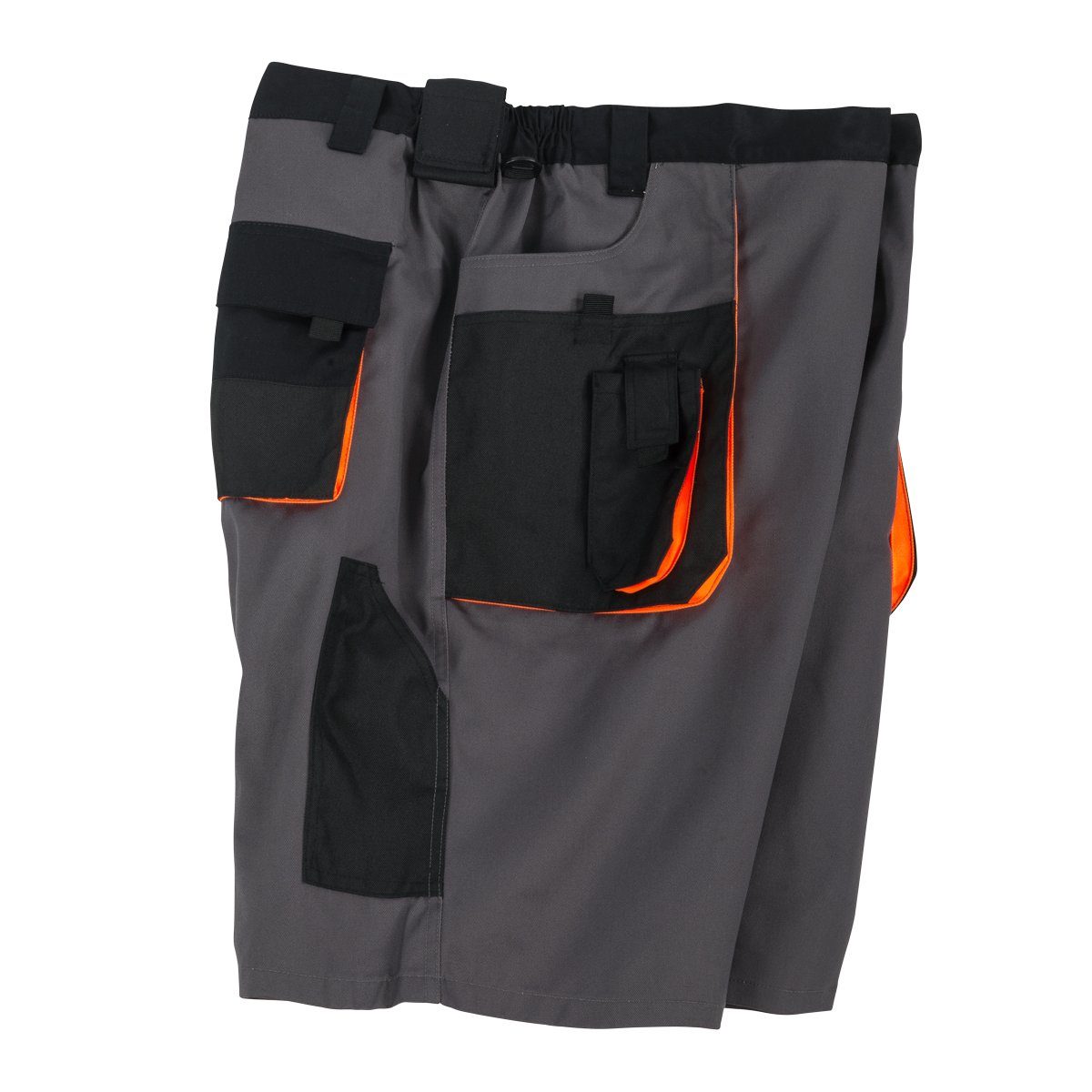 marc & mark Shorts Marc&Mark Arbeits-Shorts Übergröße anthrazit-schwarz