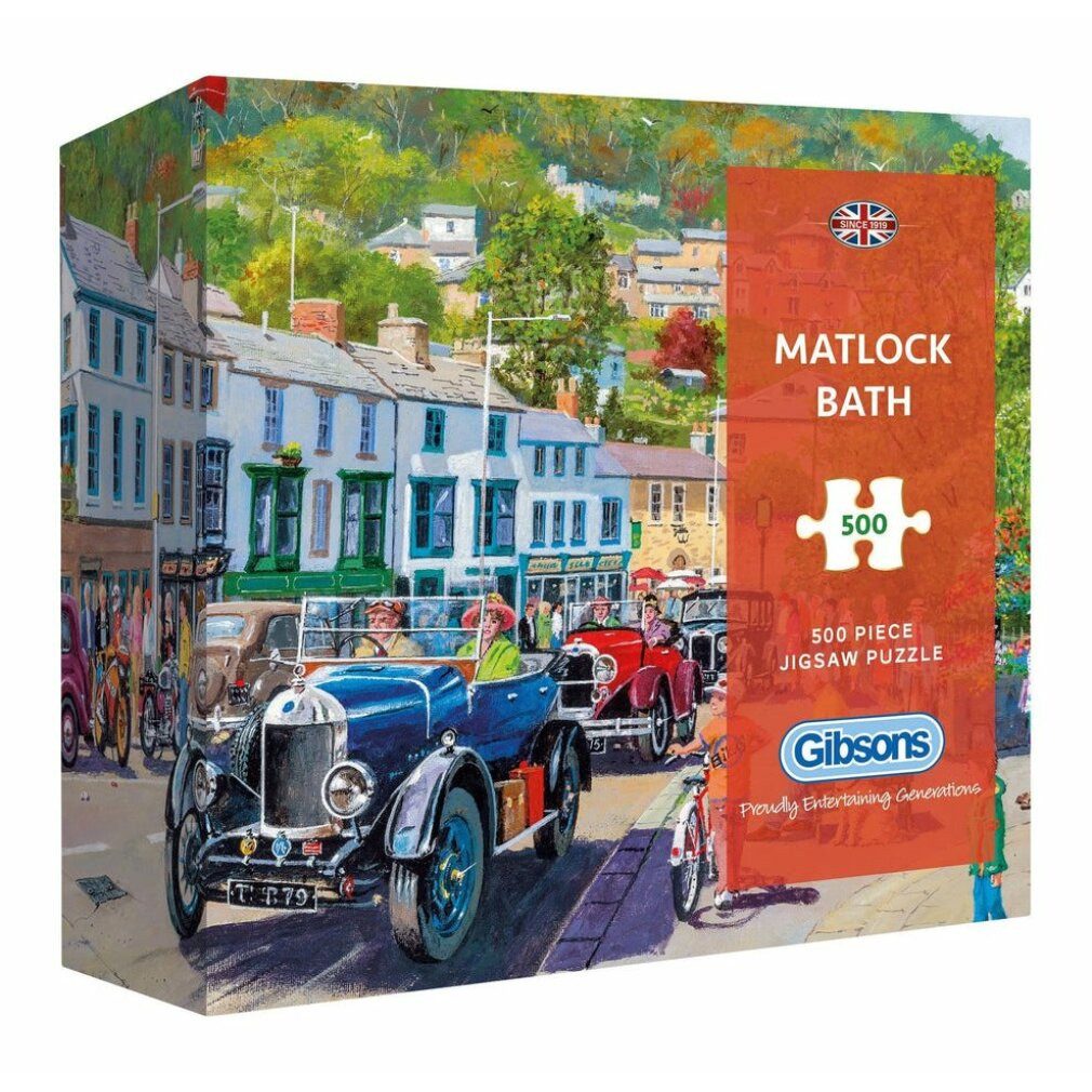 GIBSONS Puzzle Puzzle Matlock Bath 500 Teile, Puzzleteile