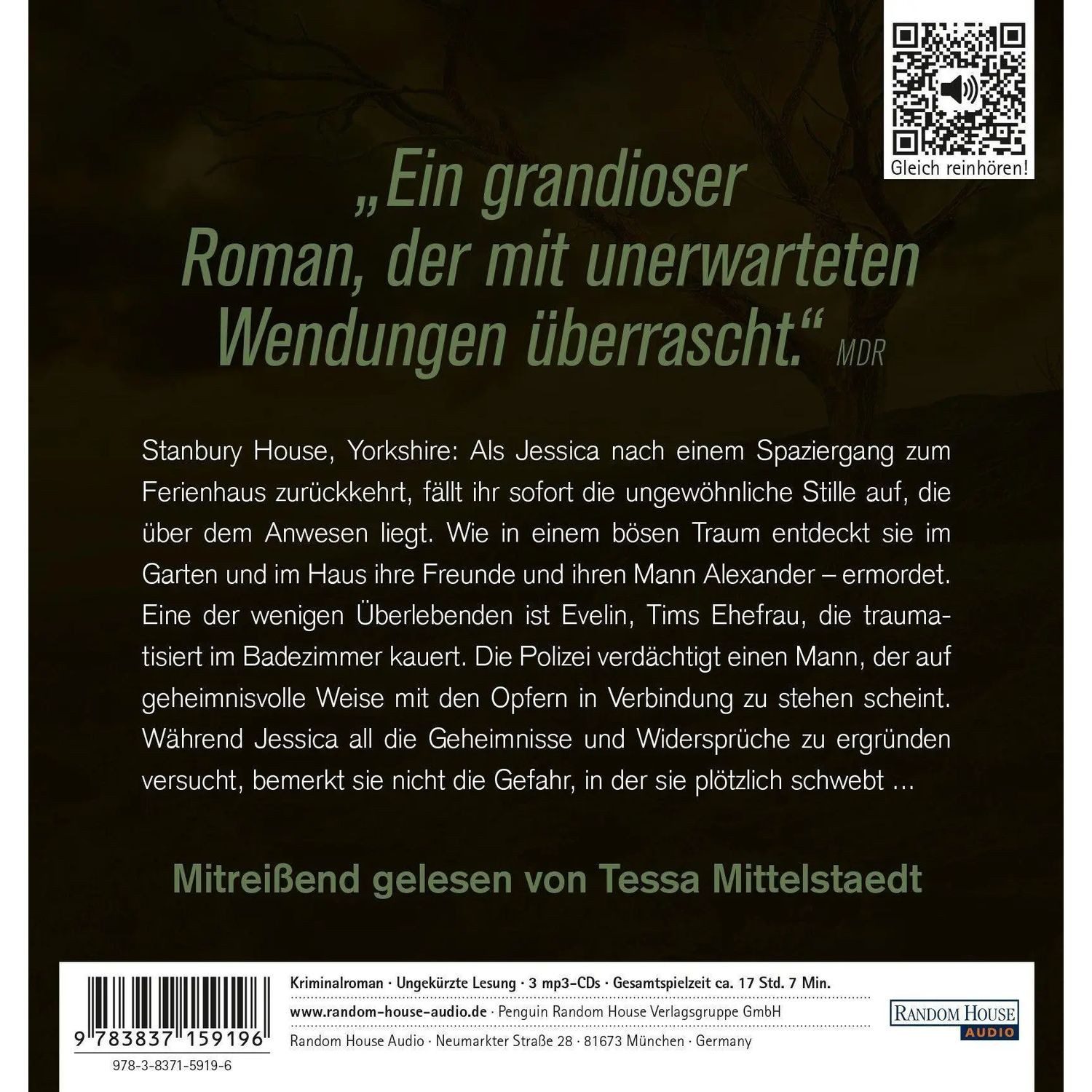Random House Verlag Hörspiel Am Ende des Schweigens