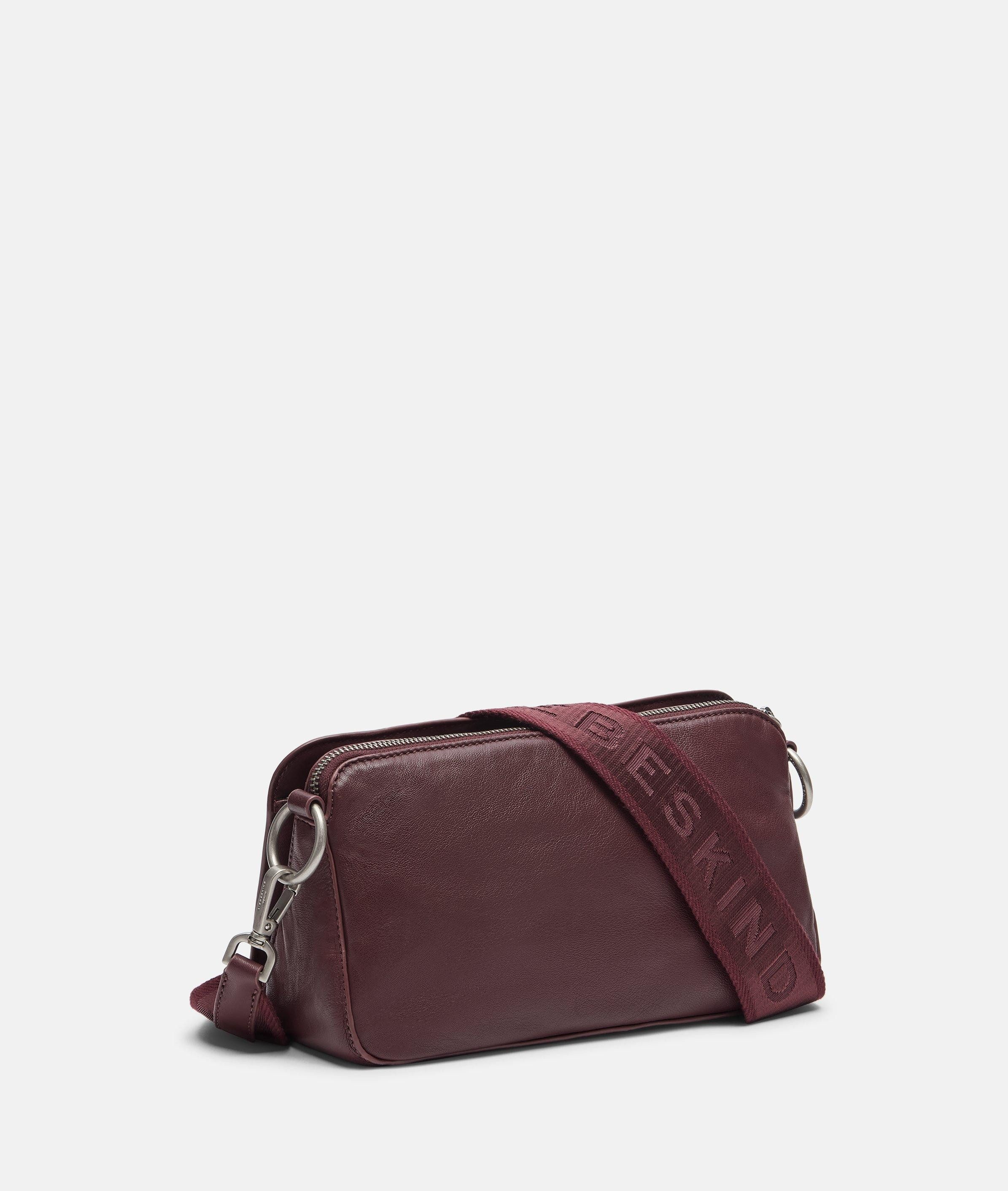 Liebeskind Berlin Umhängetasche Clarice Crossbody M, Geräumige Umhängetasche aus Schafsleder