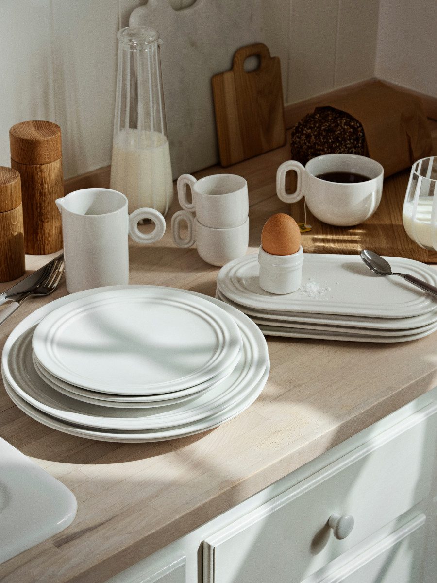 Broste Copenhagen Eierbecher Stevns Eierbecher chalk white 5cm, Stevns Eierbecher