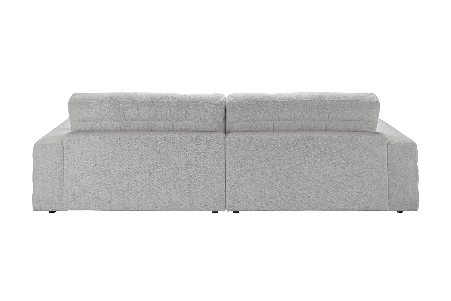 KAWOLA verschiedene Stoff Farben grau LANA, Big-Sofa