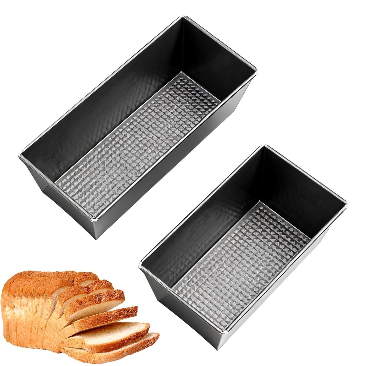 LuxusKollektion Kastenform Kastenform Set 2tlg. Kohlenstoffstahl Antihaft, (2-tlg)