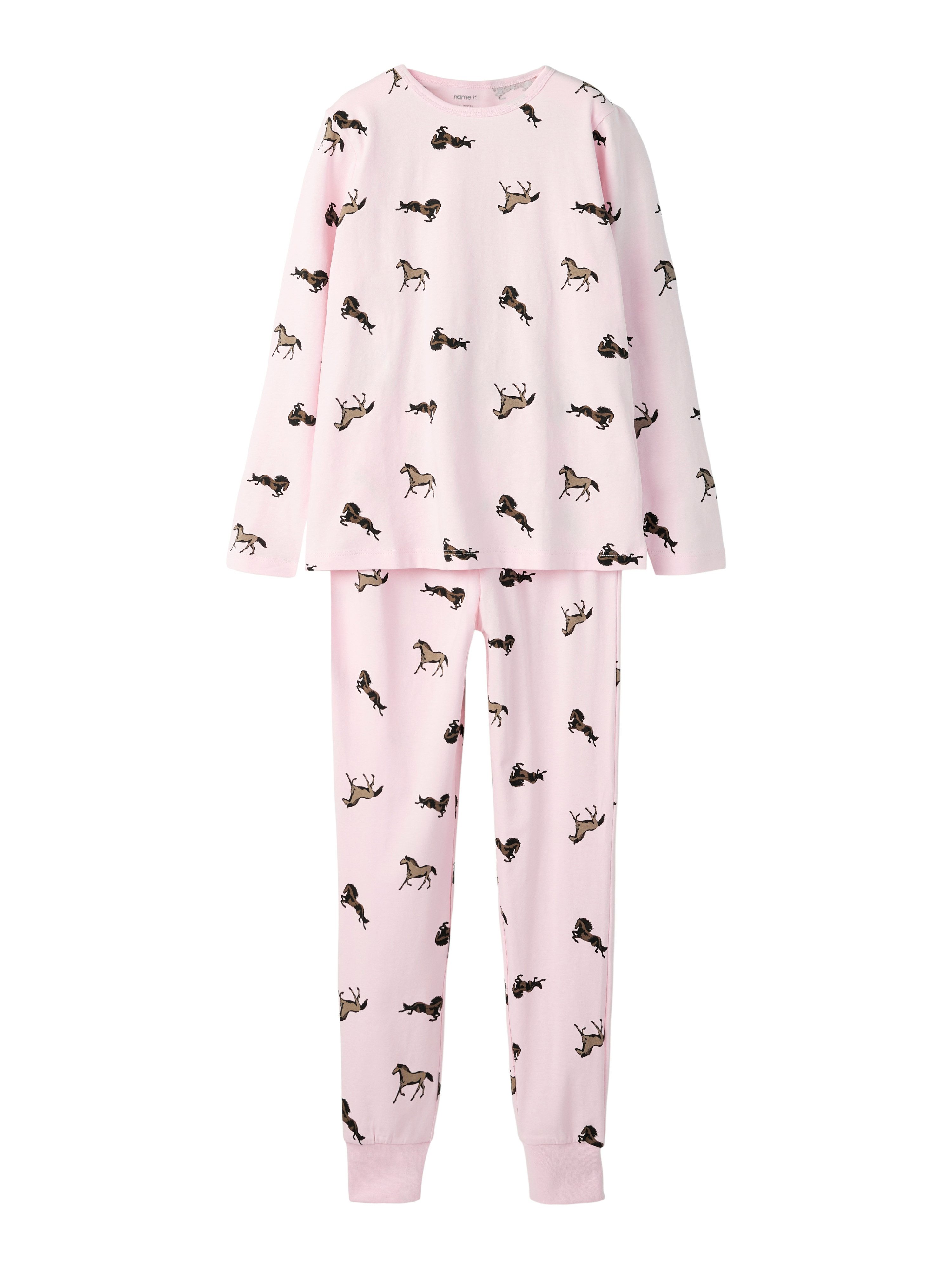 Name It Schlafanzug NKFNIGHTSET BALLERINA HORSE NOOS (Set, 2 tlg)