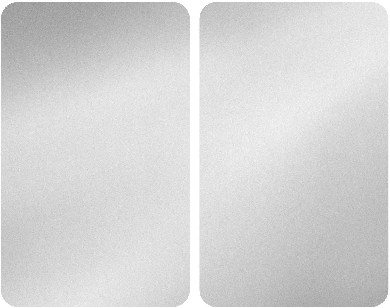 Herd-Abdeckplatte Universal Modell Silber
