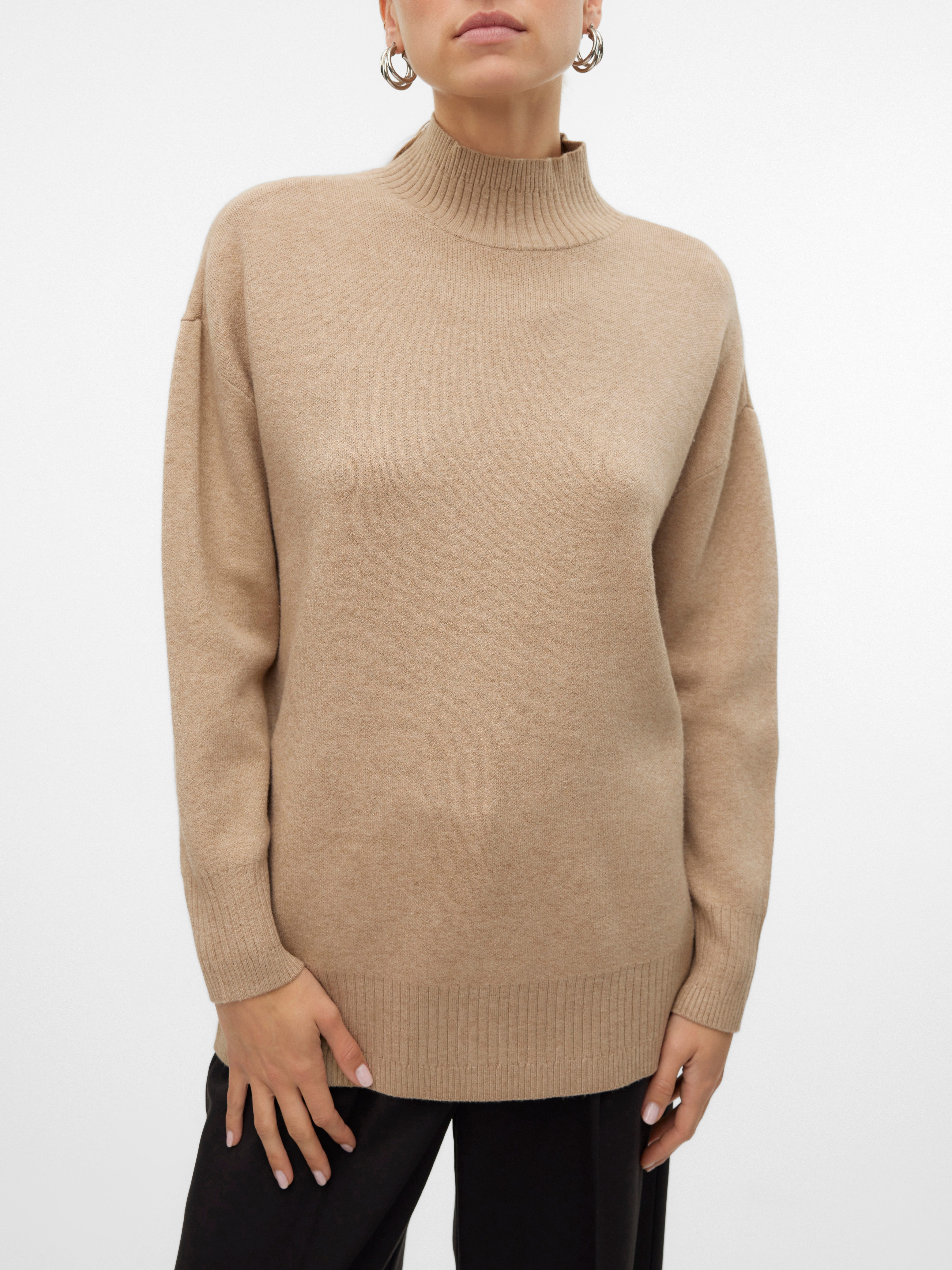 Vero Moda Strickpullover VMGOLD LS HIGHNECK günstig online kaufen