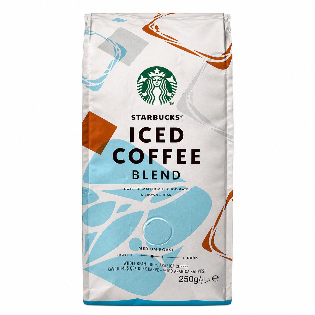 Starbucks Frühstücks-Geschirrset Starbucks® Iced Coffee Blend Medium Roast Whole Beans 100% Arabica