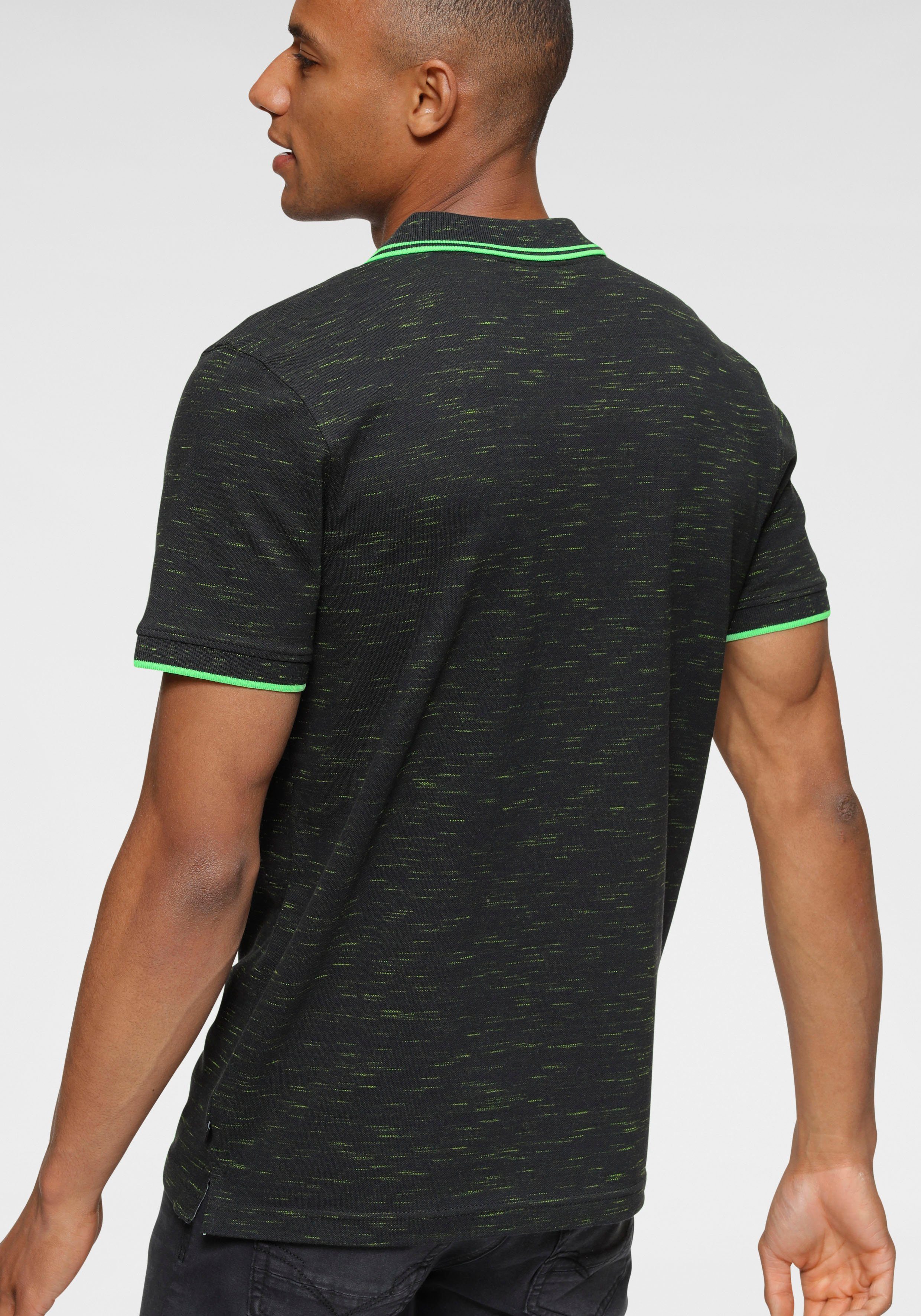 H.I.S Poloshirt kurzärmelig, schmal geschnitten, mit Polokragen günstig online kaufen