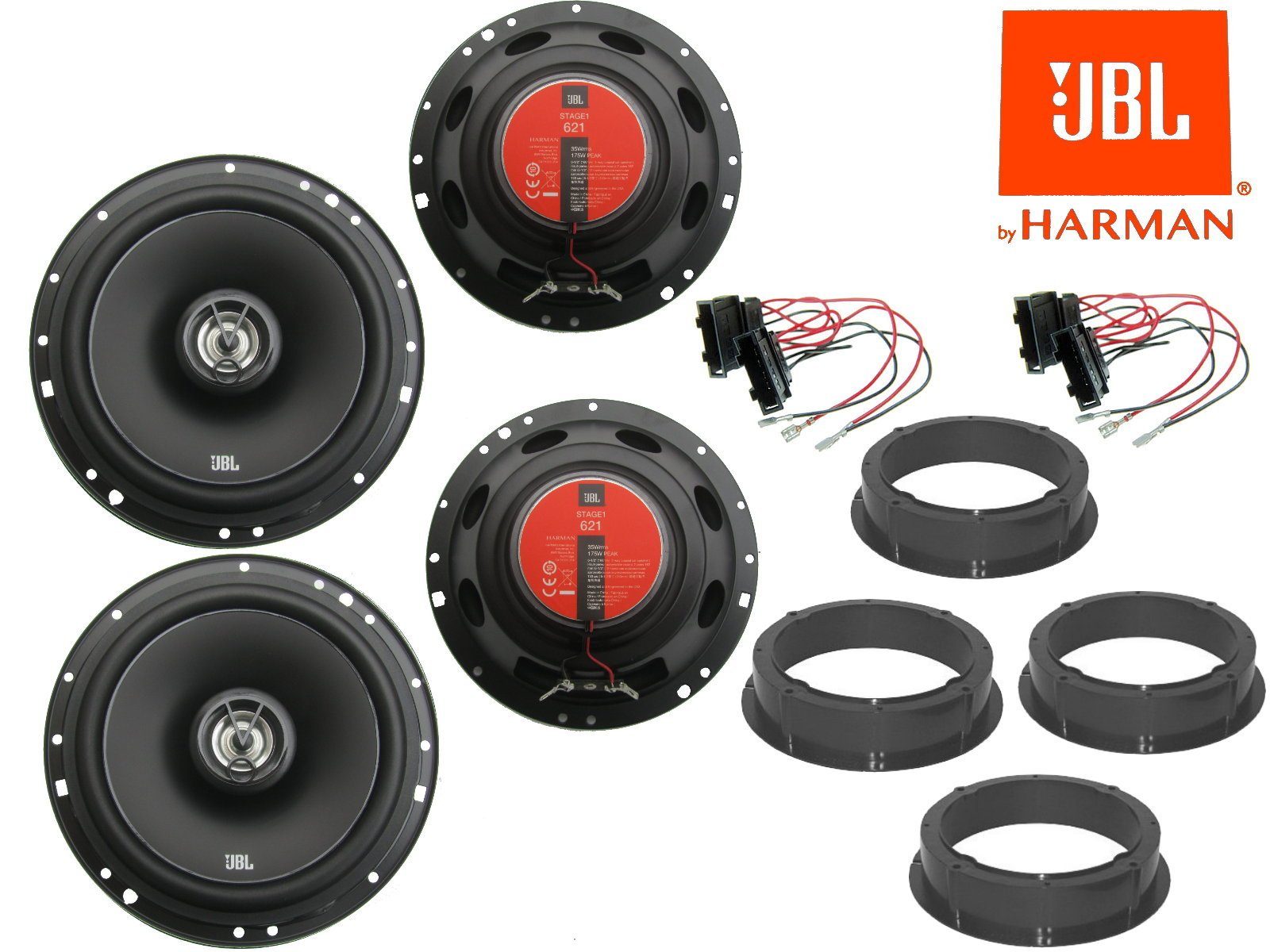 W) Lautsprecher Set (40 Auto-Lautsprecher JBL für Tür DSX Bj Skoda 12-19 Rapid