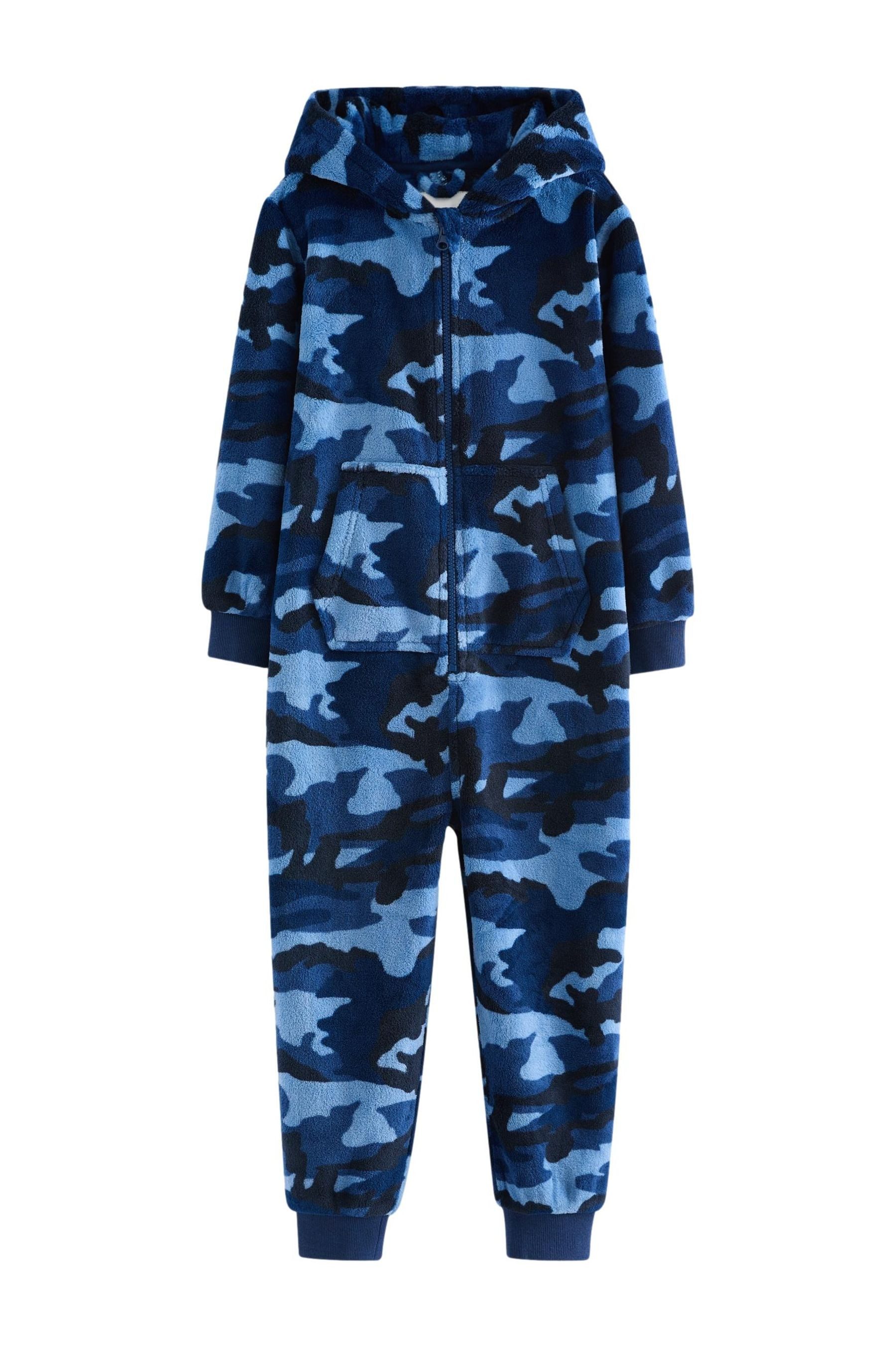Navy Blue Camouflage