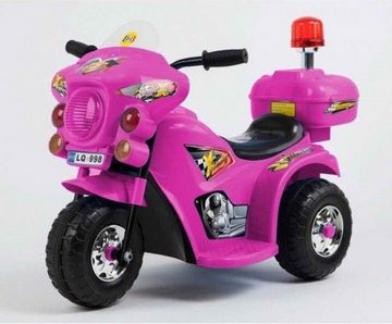 BoGi Elektro-Kinderauto Kindermotorrad Elektromotorrad Polizei Motorrad Musik Sound und Sirene