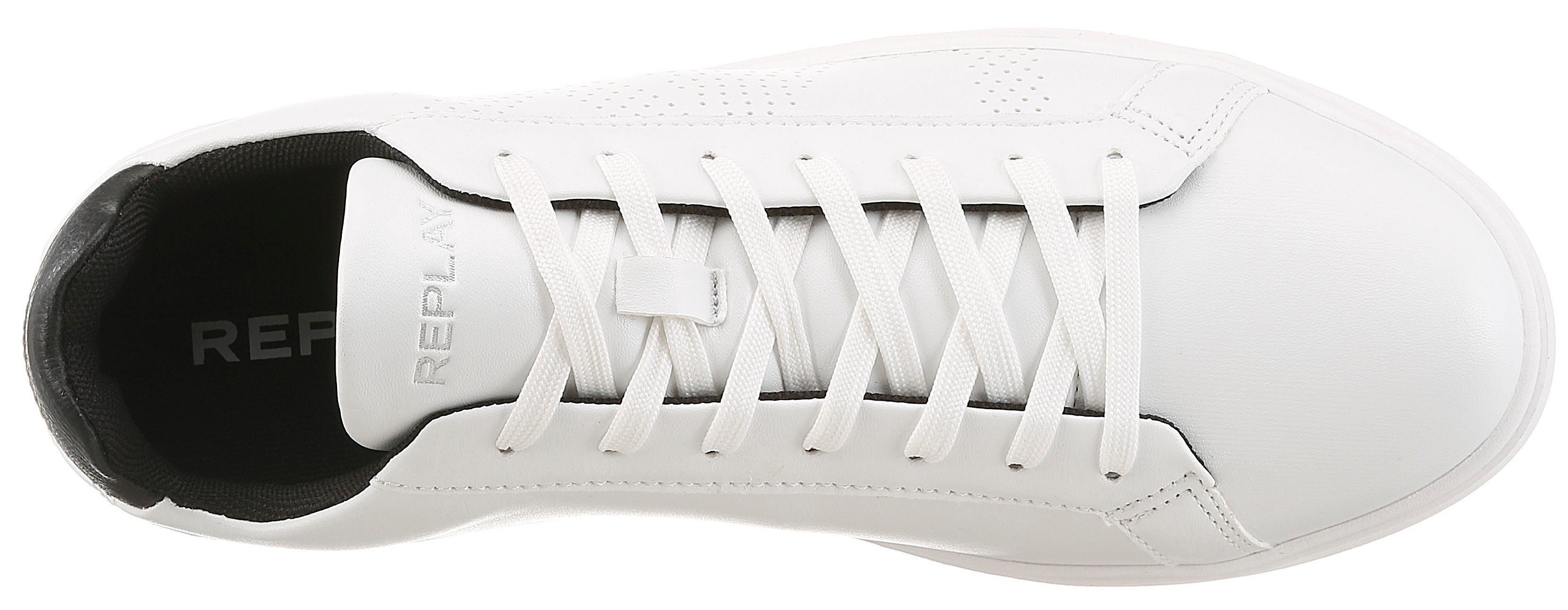 Replay Sneaker Freizeitschuh, Halbschuh, Schnürschuh mit gepolstertem Schaftrand