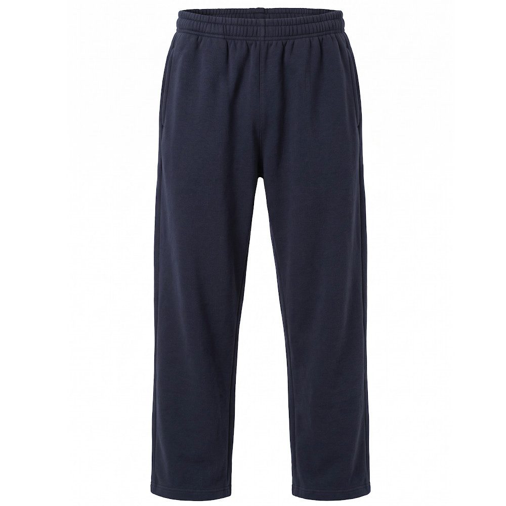 Herbold Sportswear Jogginganzug Herren Trainingsanzug Freizeitanzug wärmender Sportanzug Kuranzug (2-tlg), Wärmend · meliertes Design · angeraute Innenseite – Bild 3 von 5