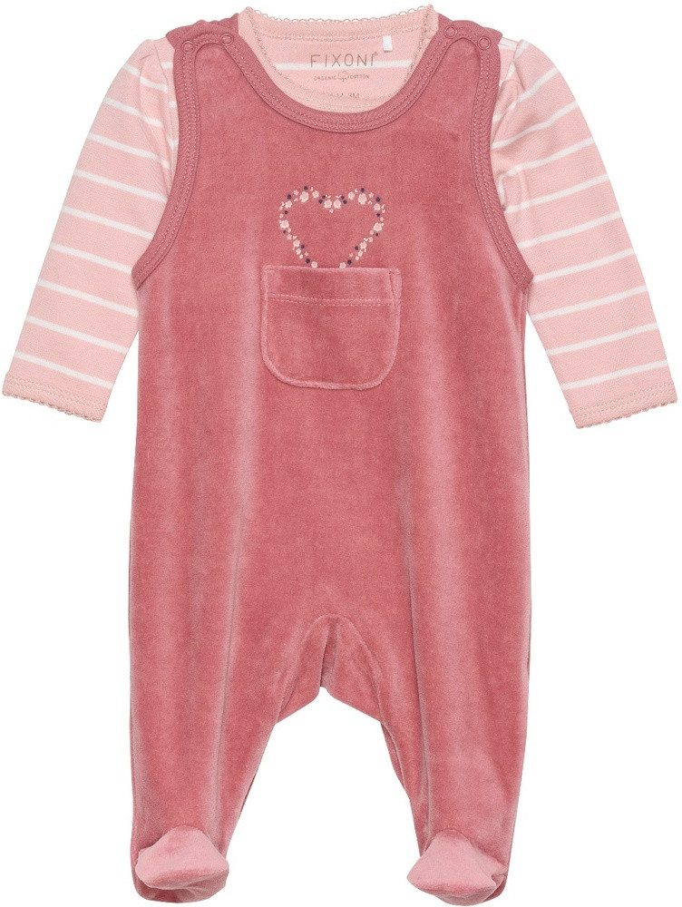 Fixoni Langarmbody Body LS w.Velour Romper