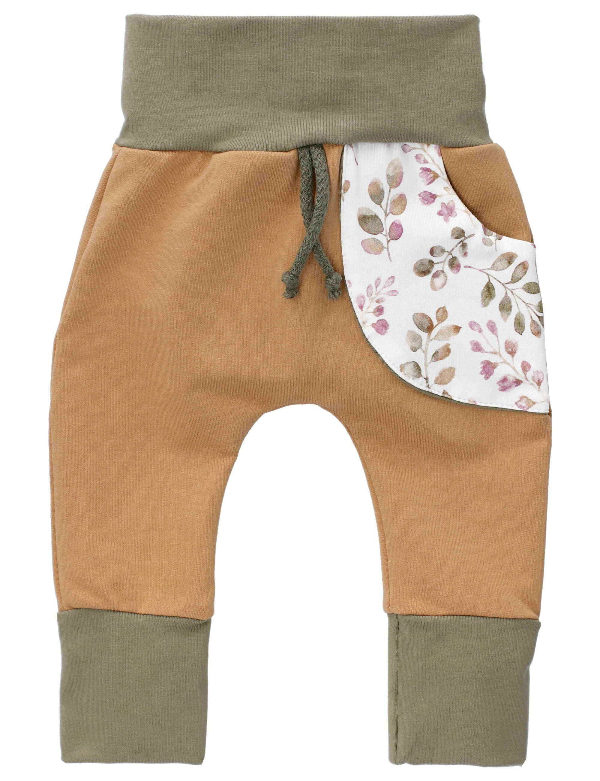 Puschel-Design Stoffhose Floral Hose (Hose, 1-tlg)