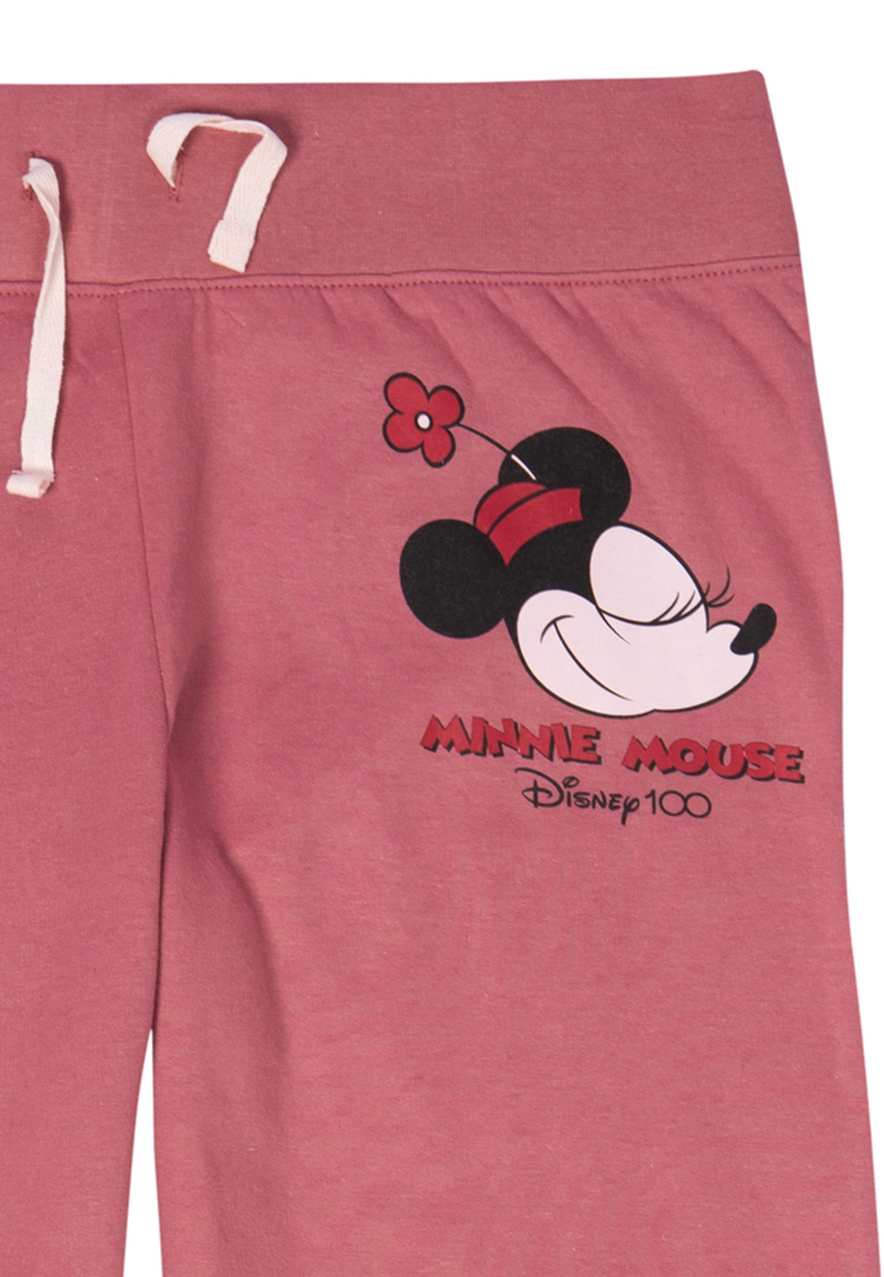 United Labels® Jogginghose Disney 100 - Minnie Mouse mit Hut, Classic günstig online kaufen