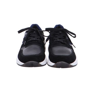 Ara Los Angeles - Herren Schuhe Schnürschuh Sneaker Leder schwarz