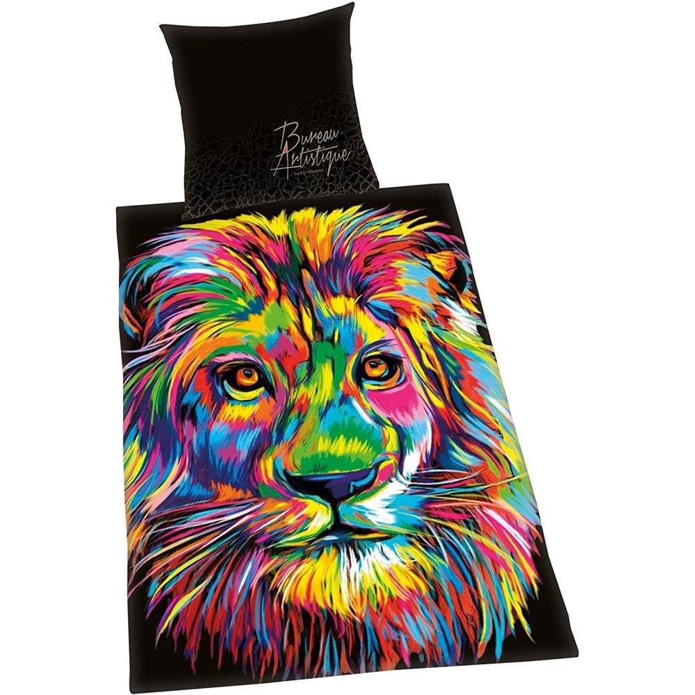Herding Jugendbettwäsche Bureau Artistique "Löwe", 155 günstig online kaufen