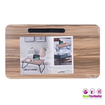 Neuetischkultur Tablett Bett-Serviertisch, klappbare Beine Holz/Metall, Holz, (Stück, 1-tlg., 1 Tablett), Laptoptisch Beistelltisch