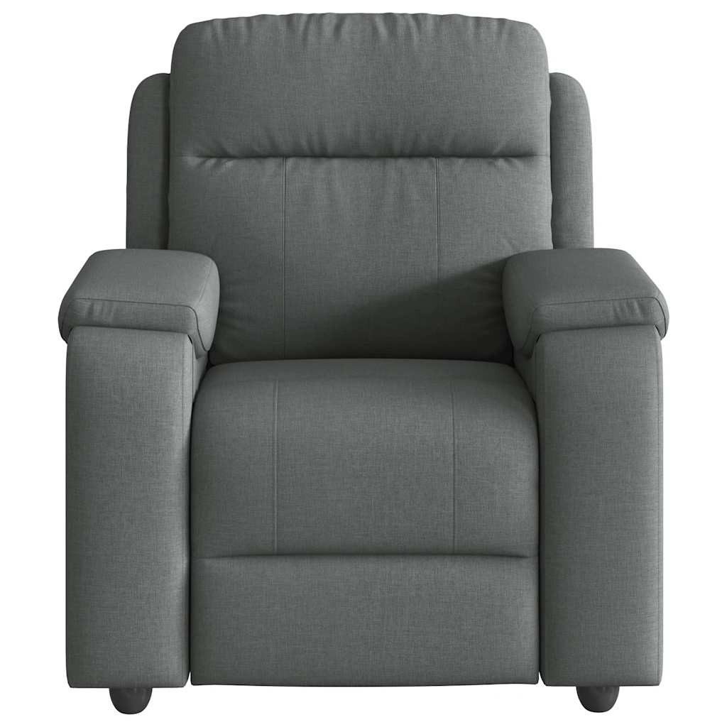 vidaXL Sessel Massagesessel Dunkelgrau Stoff (1-St) günstig online kaufen
