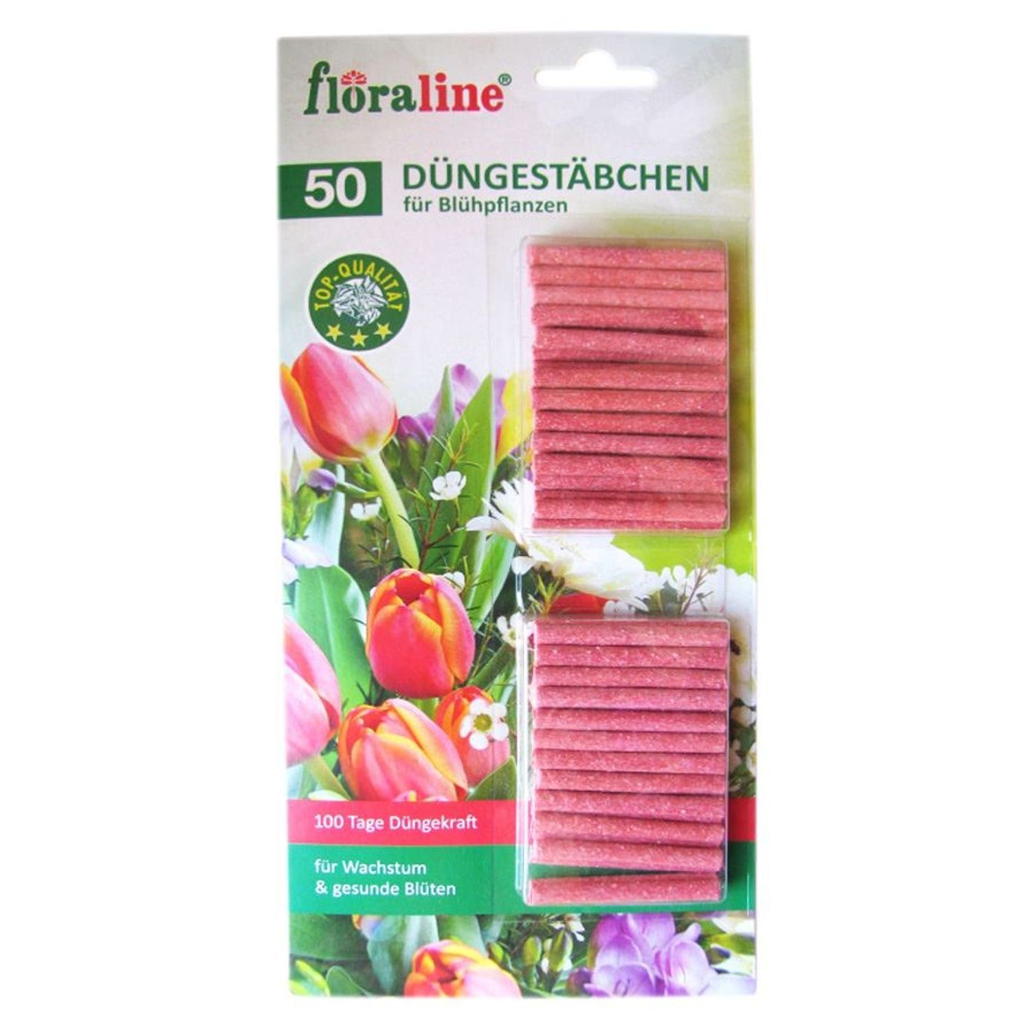 floraline Pflanzendünger Floraline 50 Düngestäbchen Blühpflanzen günstig online kaufen