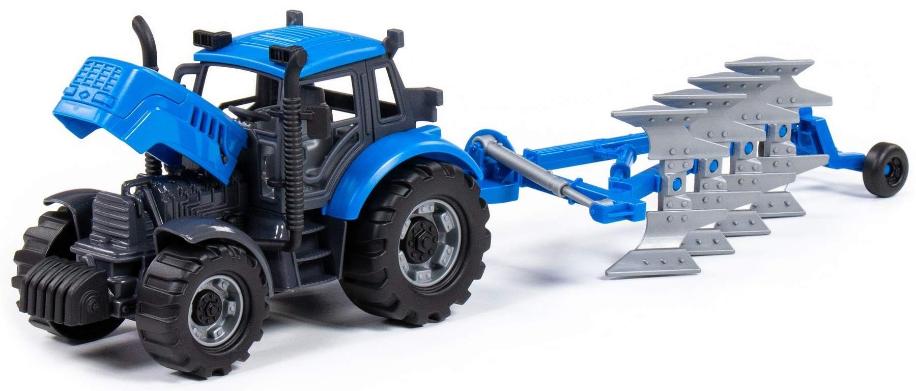 Polesie Spielzeug-Traktor Traktor Progress mit Drehpflug günstig online kaufen