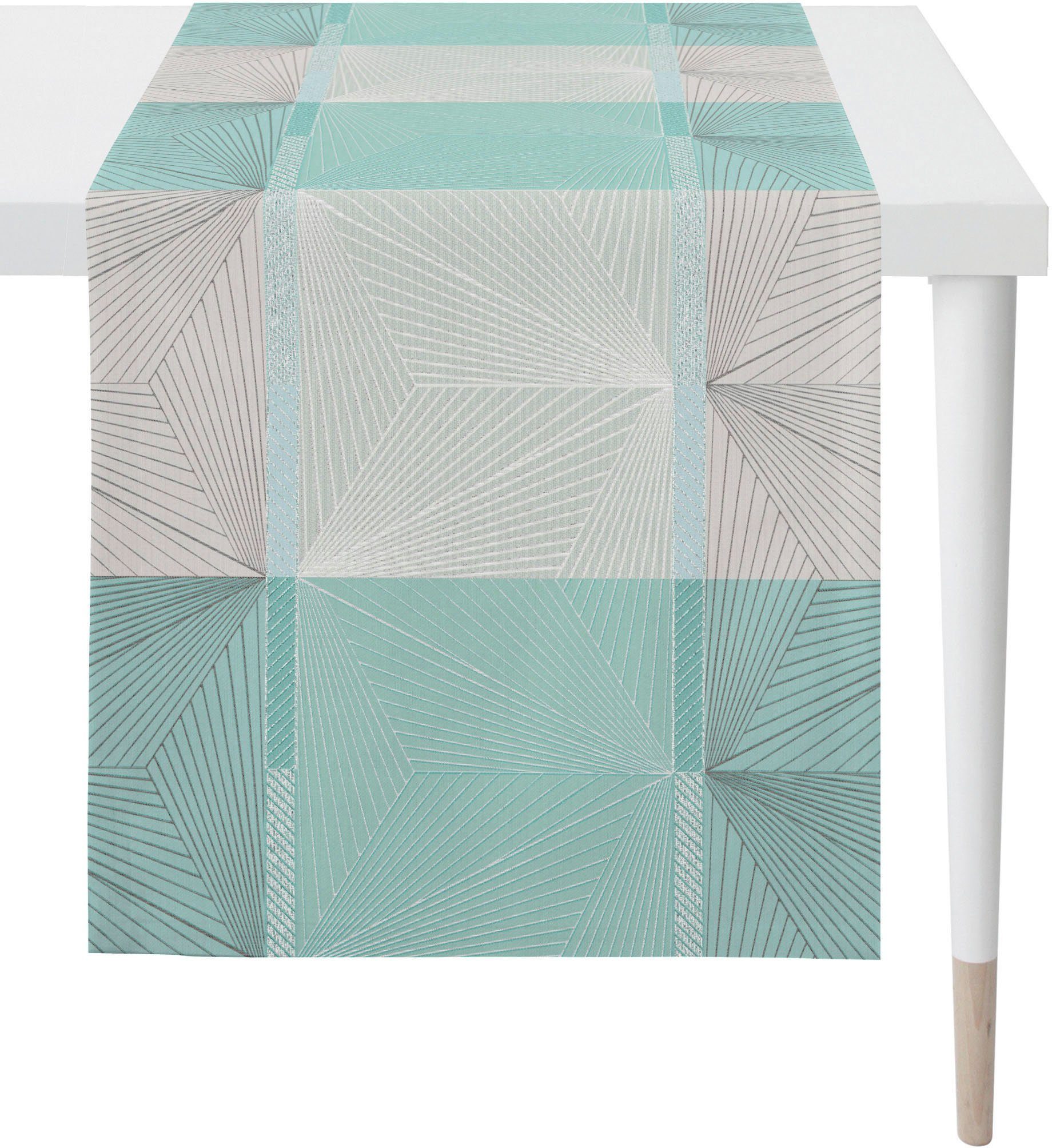 APELT Tischläufer TOBIA LOFT STYLE, Sommerdeko, Sommer (1-tlg), Jacquard-Gewebe